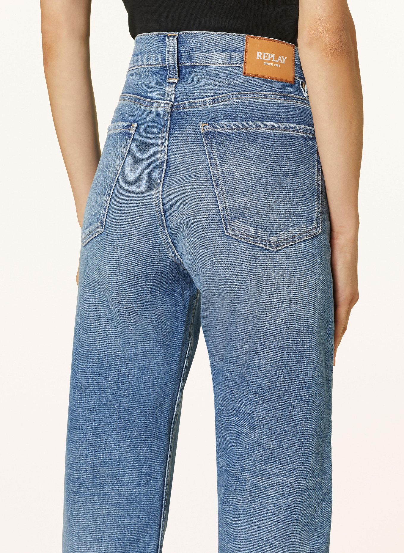 REPLAY Straight jeans MAIJKE, Color: 009 MEDIUM BLUE (Image 5)