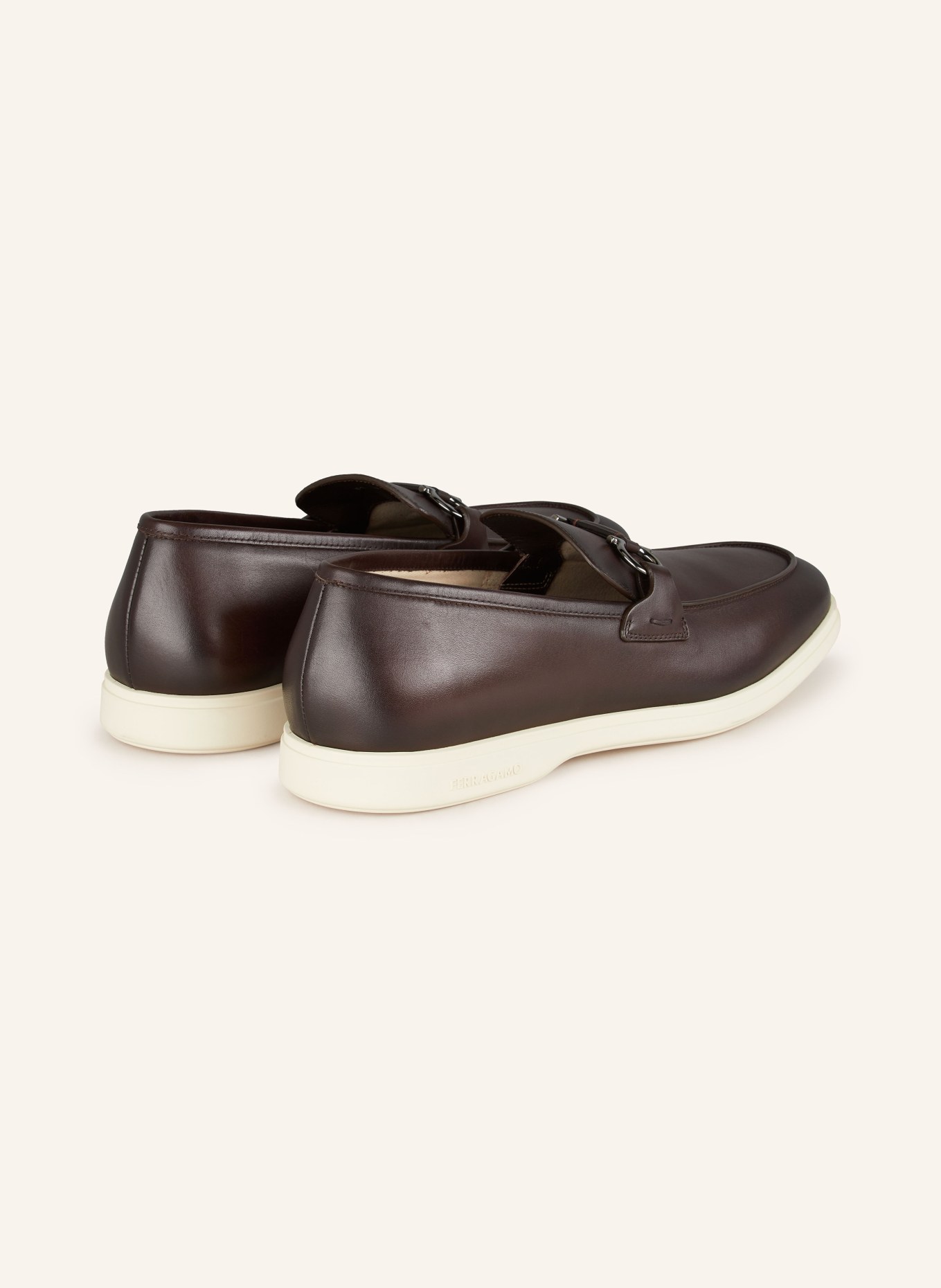 FERRAGAMO Loafersy COSIMO, Kolor: CIEMNOBRĄZOWY (Obrazek 2)