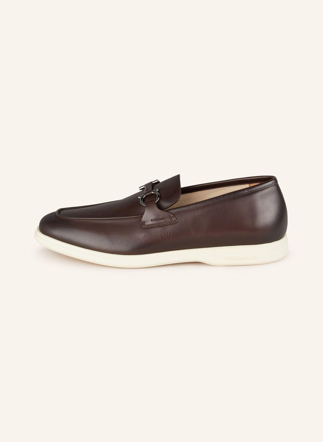 FERRAGAMO Loafersy COSIMO, Kolor: CIEMNOBRĄZOWY (Obrazek 4)