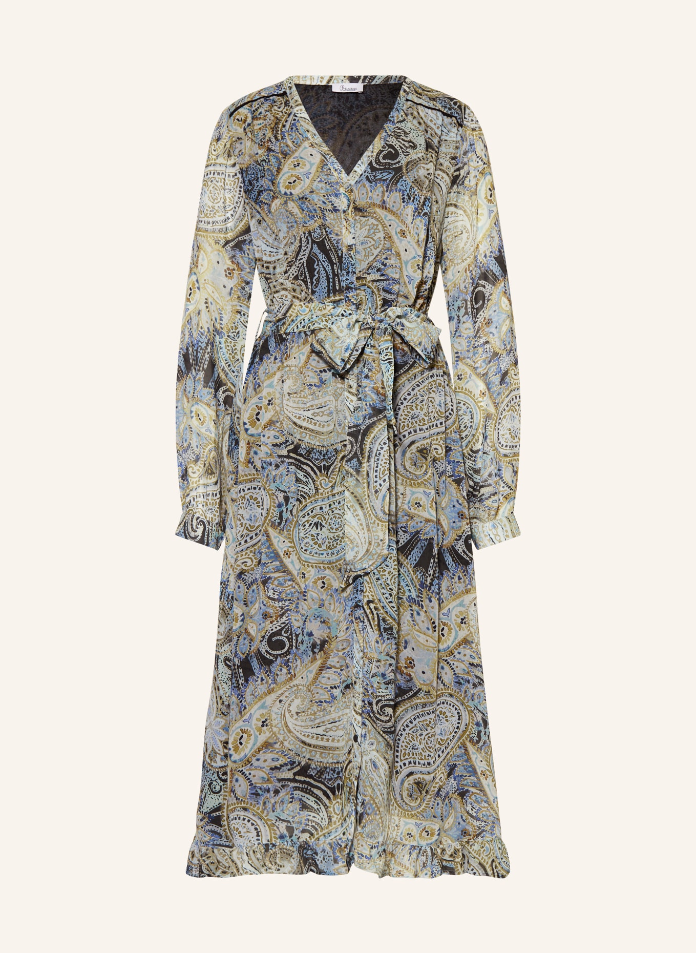 Princess GOES HOLLYWOOD Kleid: HELLBLAU / MINT / SCHWARZ