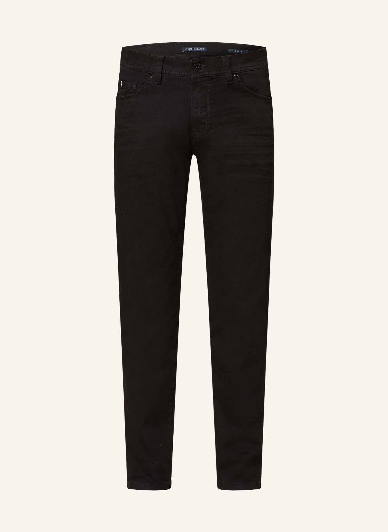 STROKESMAN'S Džíny Slim Fit, Barva: 6000 black (Obrázek 1)