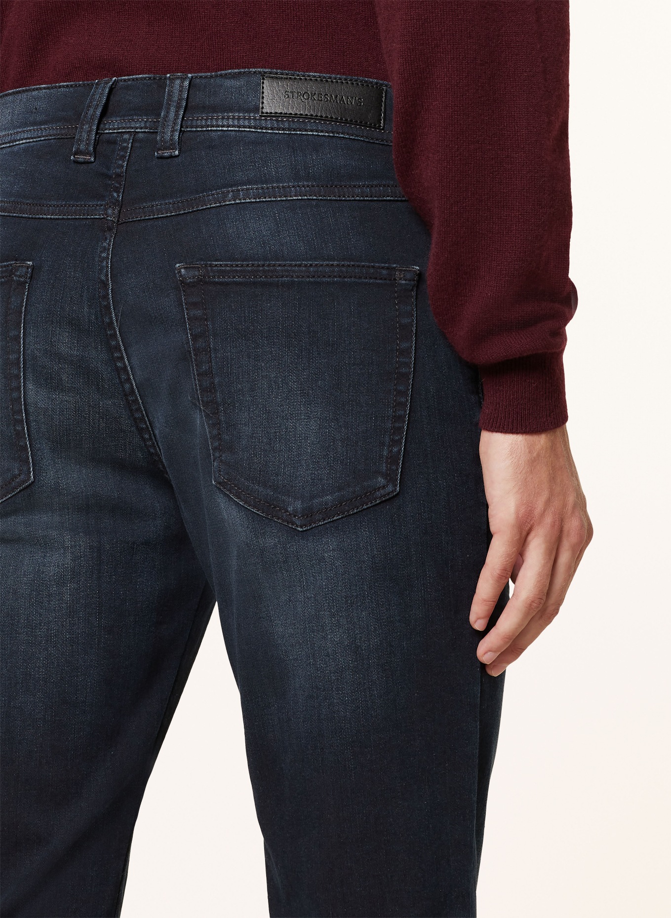 STROKESMAN'S Jeans Slim Fit: 5900 Blue Black