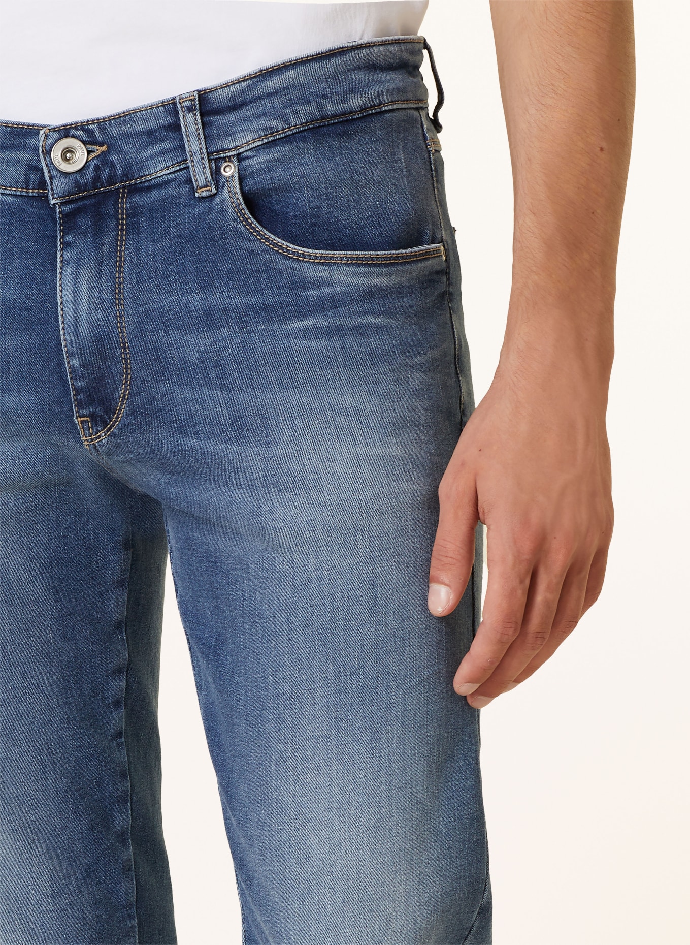 PAUL Jeans Slim Fit: 4550 Mid Blue