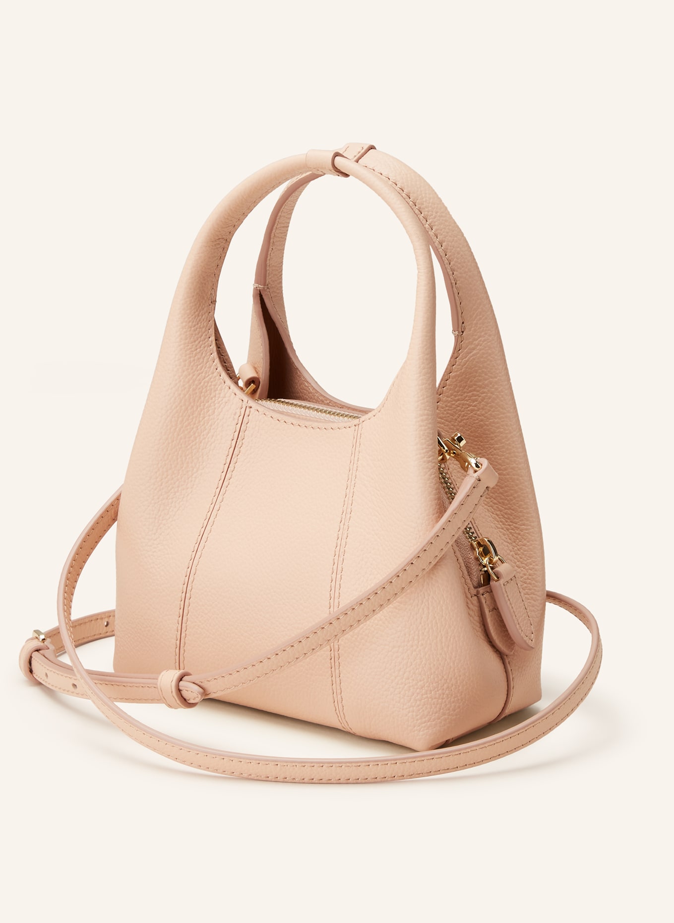 LE TANNEUR Handbag JULIETTE MINI, Color: NUDE (Image 2)