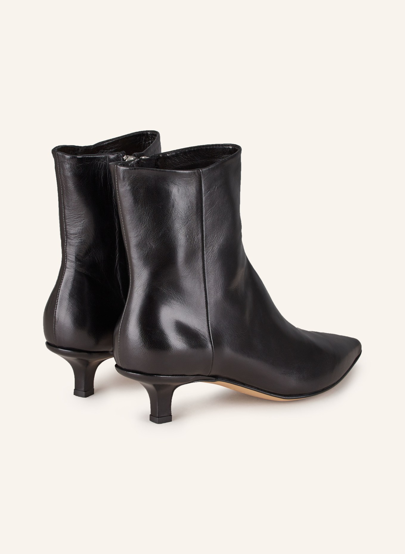 POMME D'OR Botki HELLE: CZARNY