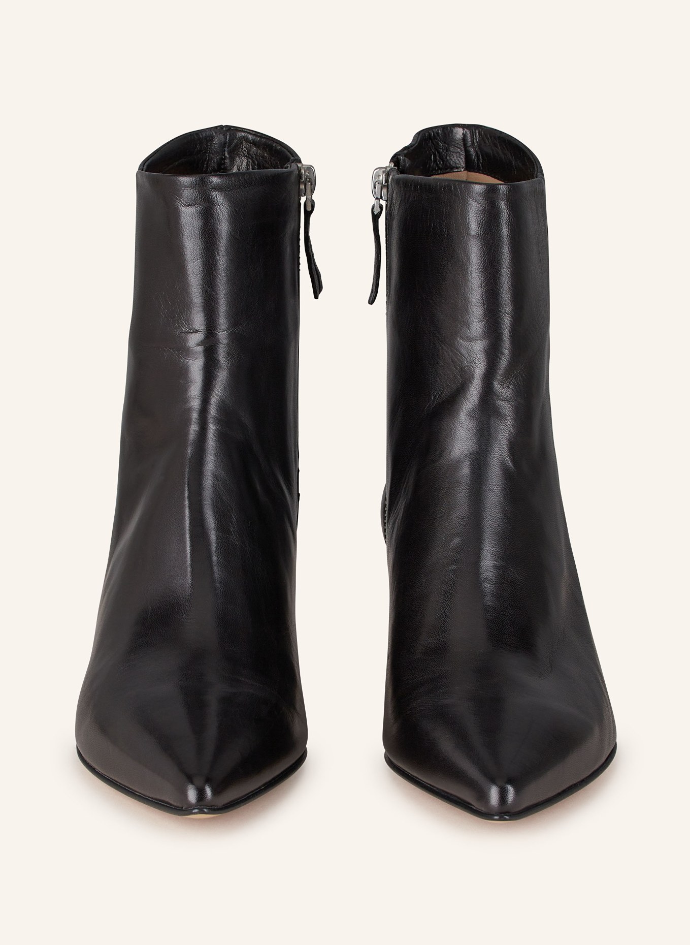 POMME D'OR Botki HELLE: CZARNY