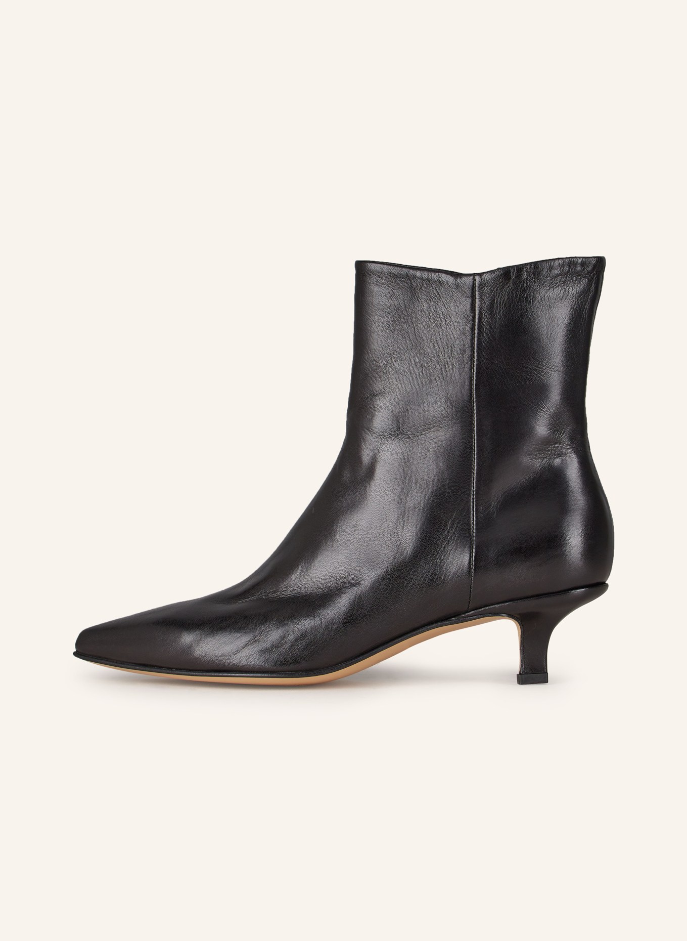 POMME D'OR Botki HELLE: CZARNY