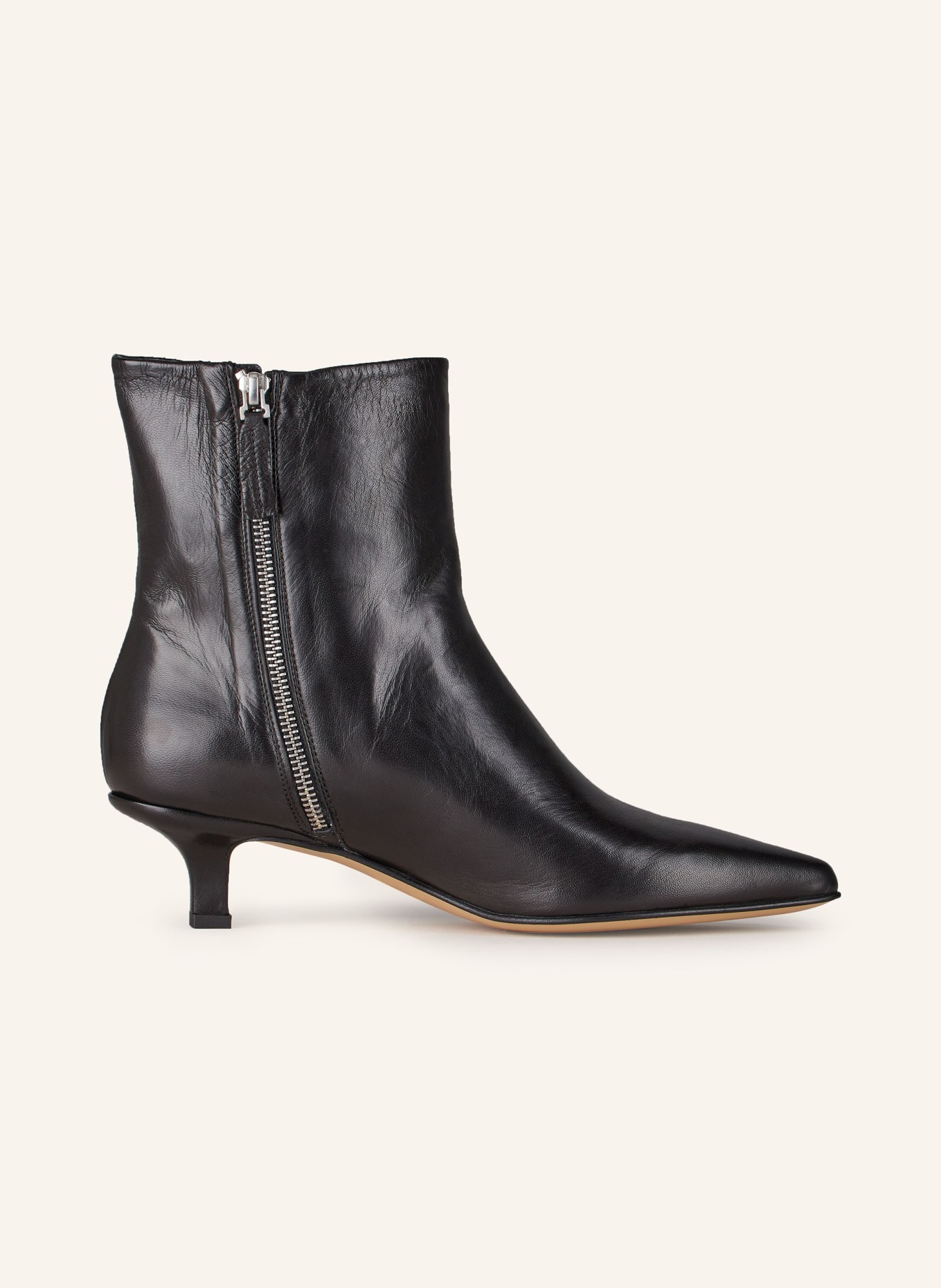 POMME D'OR Botki HELLE: CZARNY