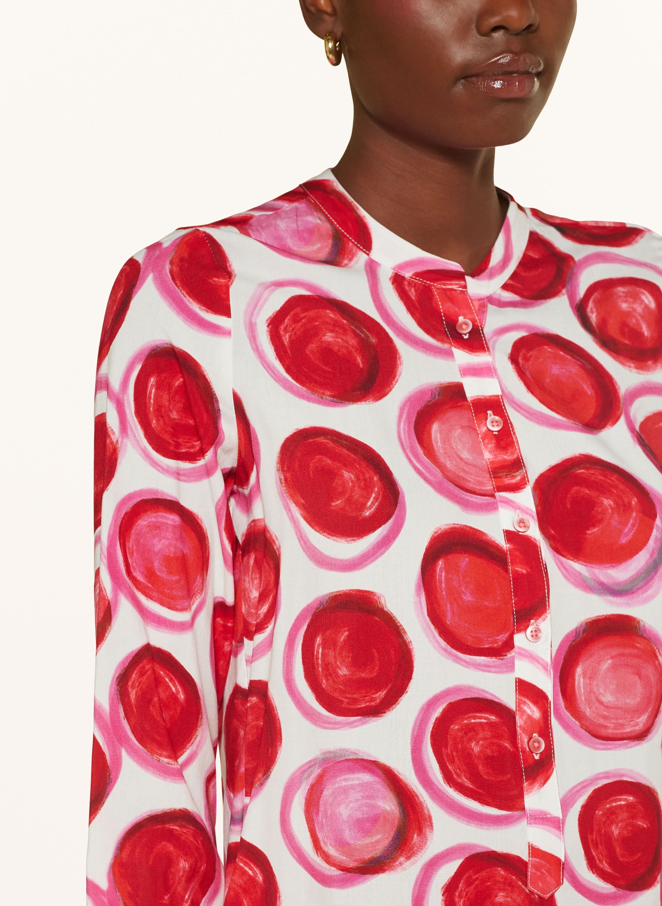 Emily VAN DEN BERGHshirt, Farbe: WEISS/ ROT/ ROSA (Bild 4)