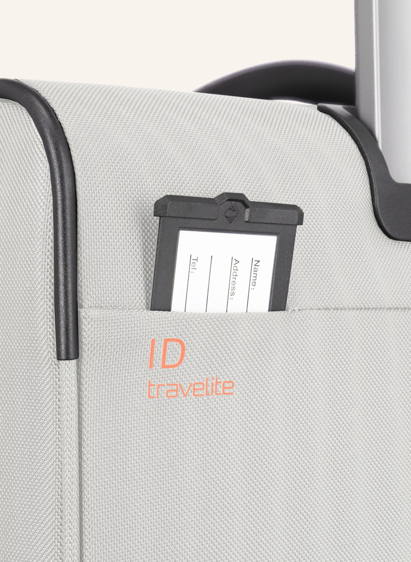 travelite Trolley CROSSLITE L: HELLGRAU / SCHWARZ