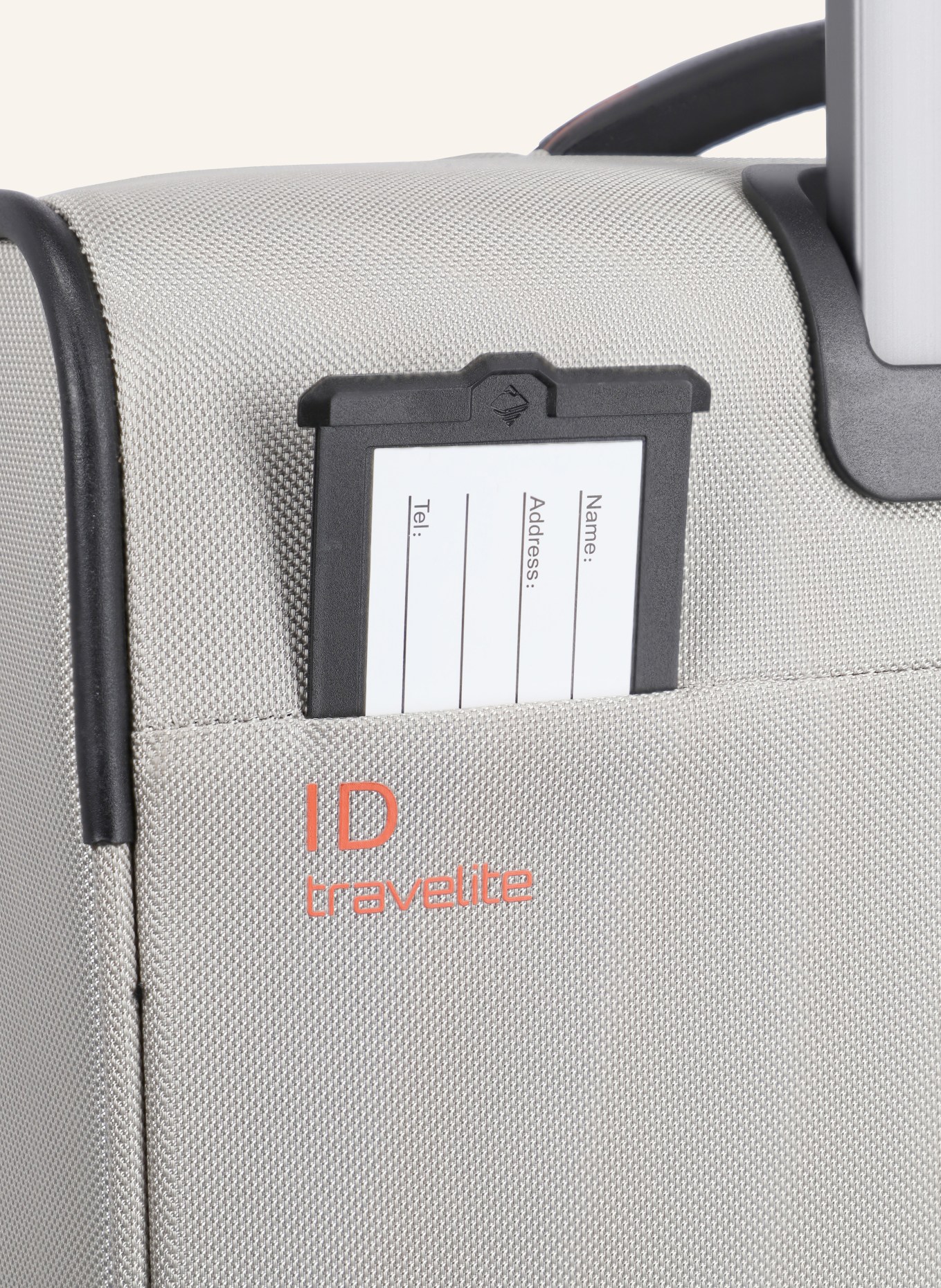 travelite Trolley CROSSLITE M: HELLGRAU / SCHWARZ