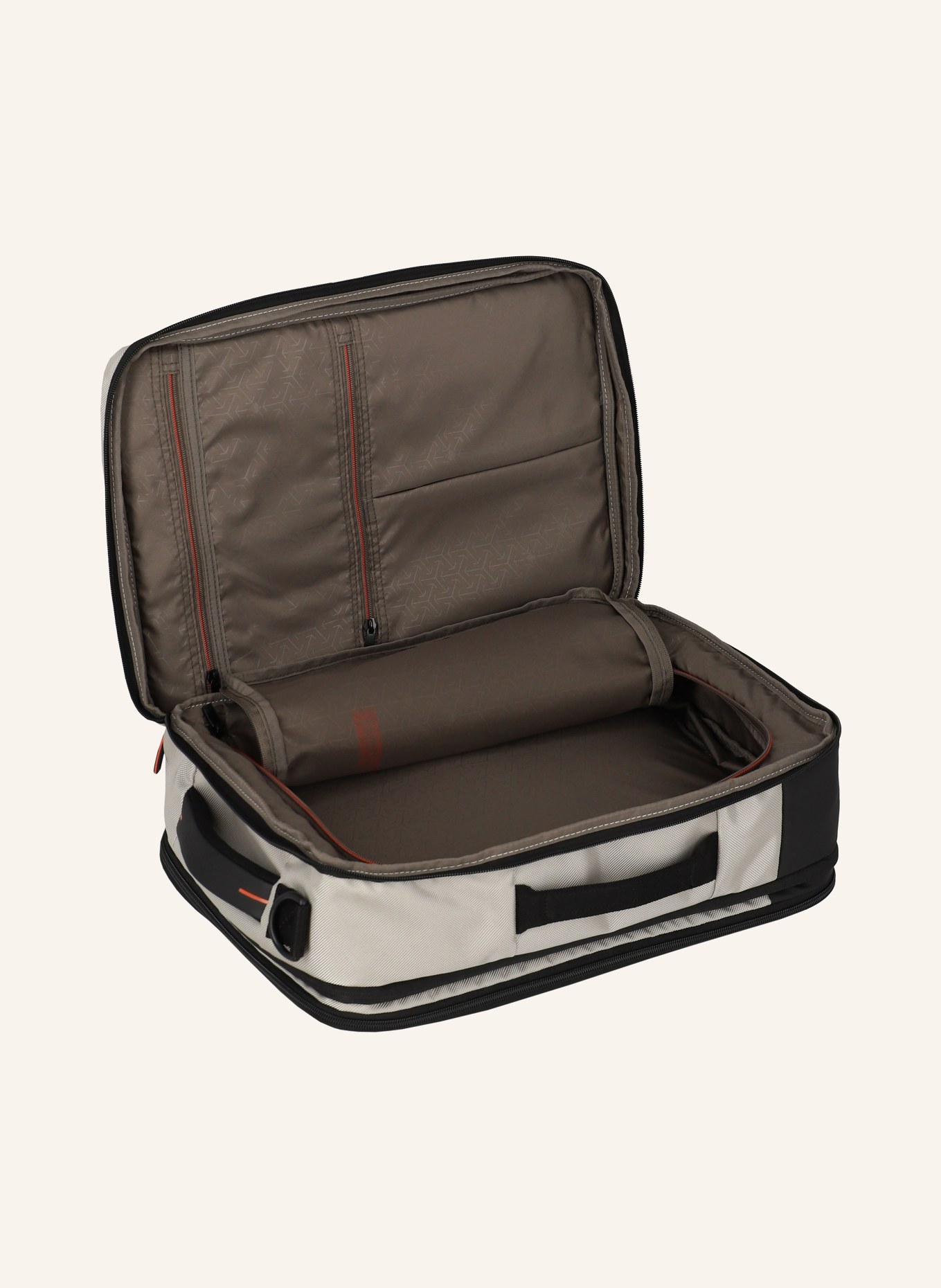 travelite Reisetasche CROSSLITE: CREME / SCHWARZ