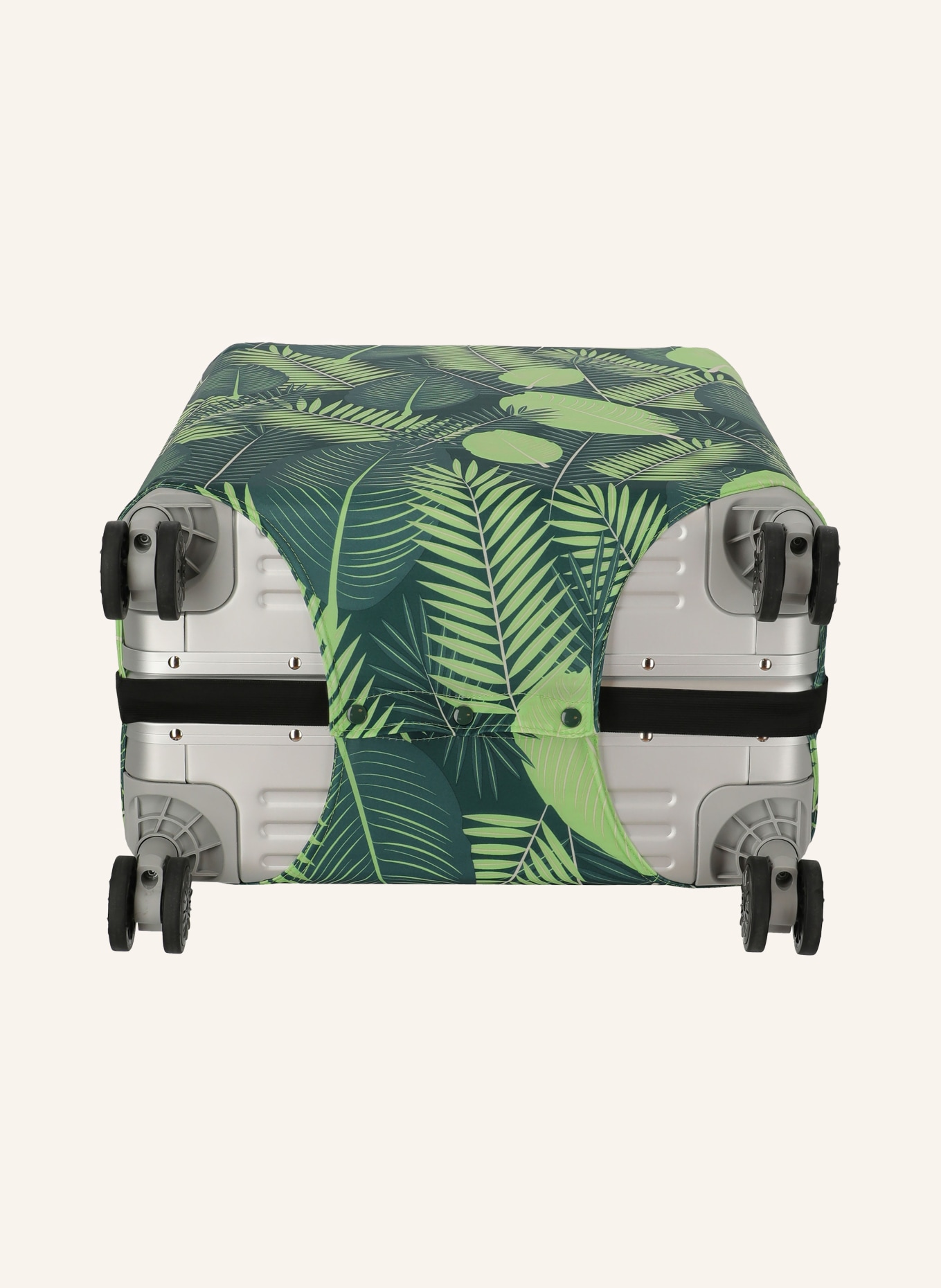 travelite Kofferhülle MEDIUM: DUNKELGRÜN / HELLGRÜN