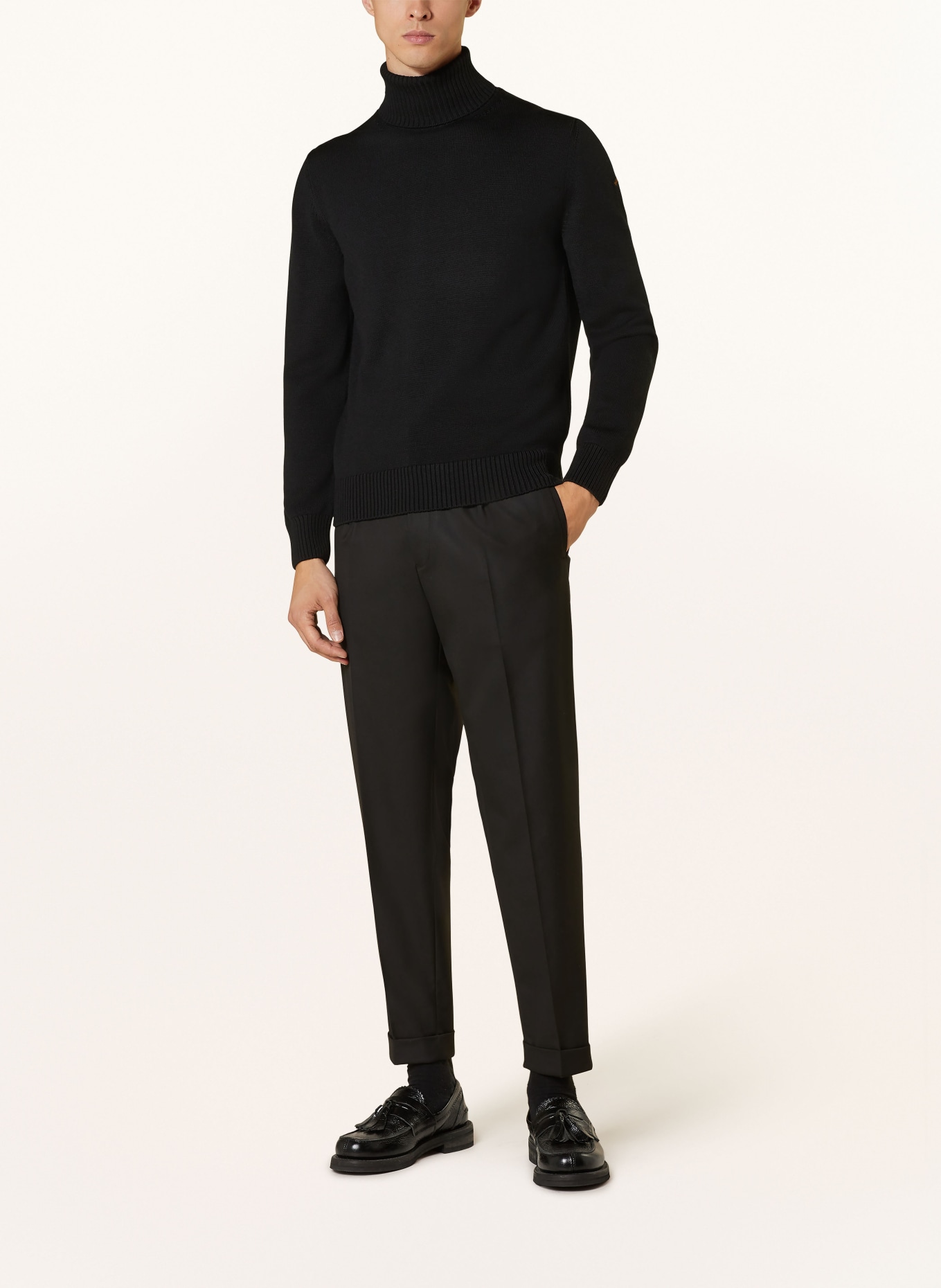 PAUL & SHARK Turtleneck sweater, Color: BLACK (Image 2)