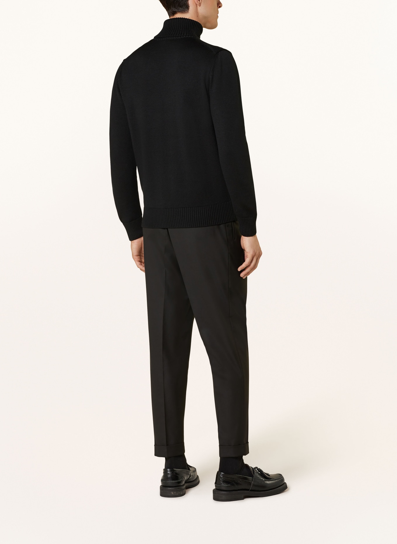 PAUL & SHARK Turtleneck sweater, Color: BLACK (Image 3)