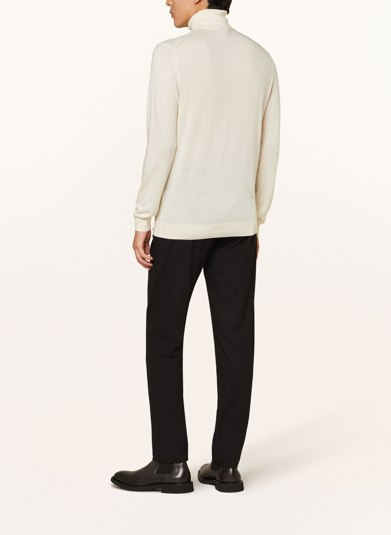 MYTHS Spodnie extra slim fit, Kolor: CZARNY (Obrazek 3)