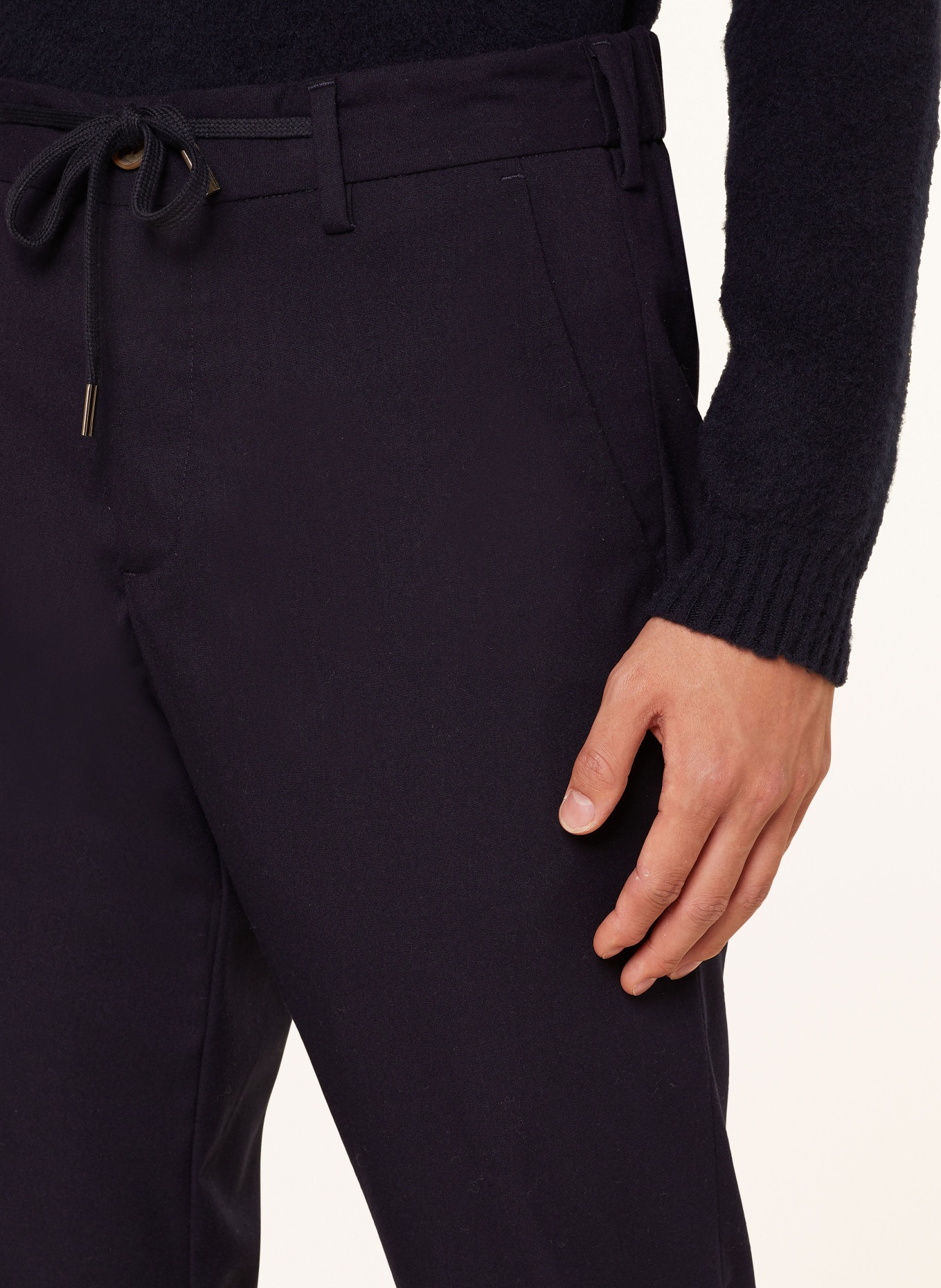 MYTHS Trousers extra slim fit, Color: DARK BLUE (Image 5)