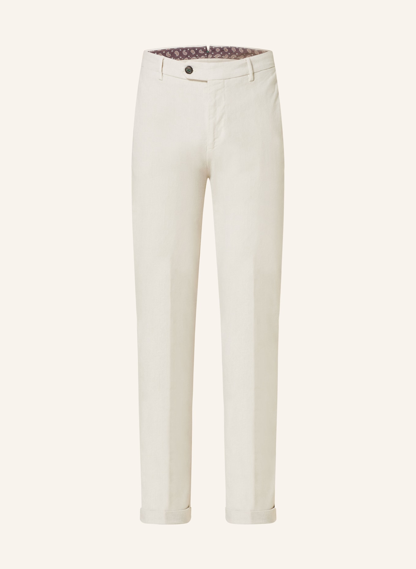 BERWICH Chinos slim fit, Color: CREAM (Image 1)