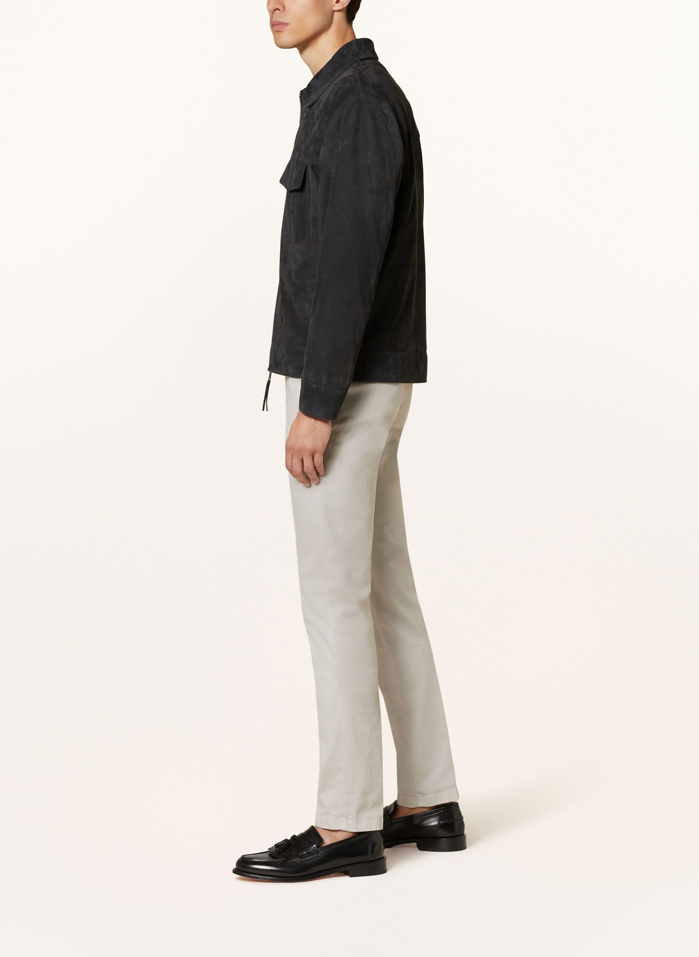 BERWICH Chinos extra slim fit, Color: CREAM (Image 4)