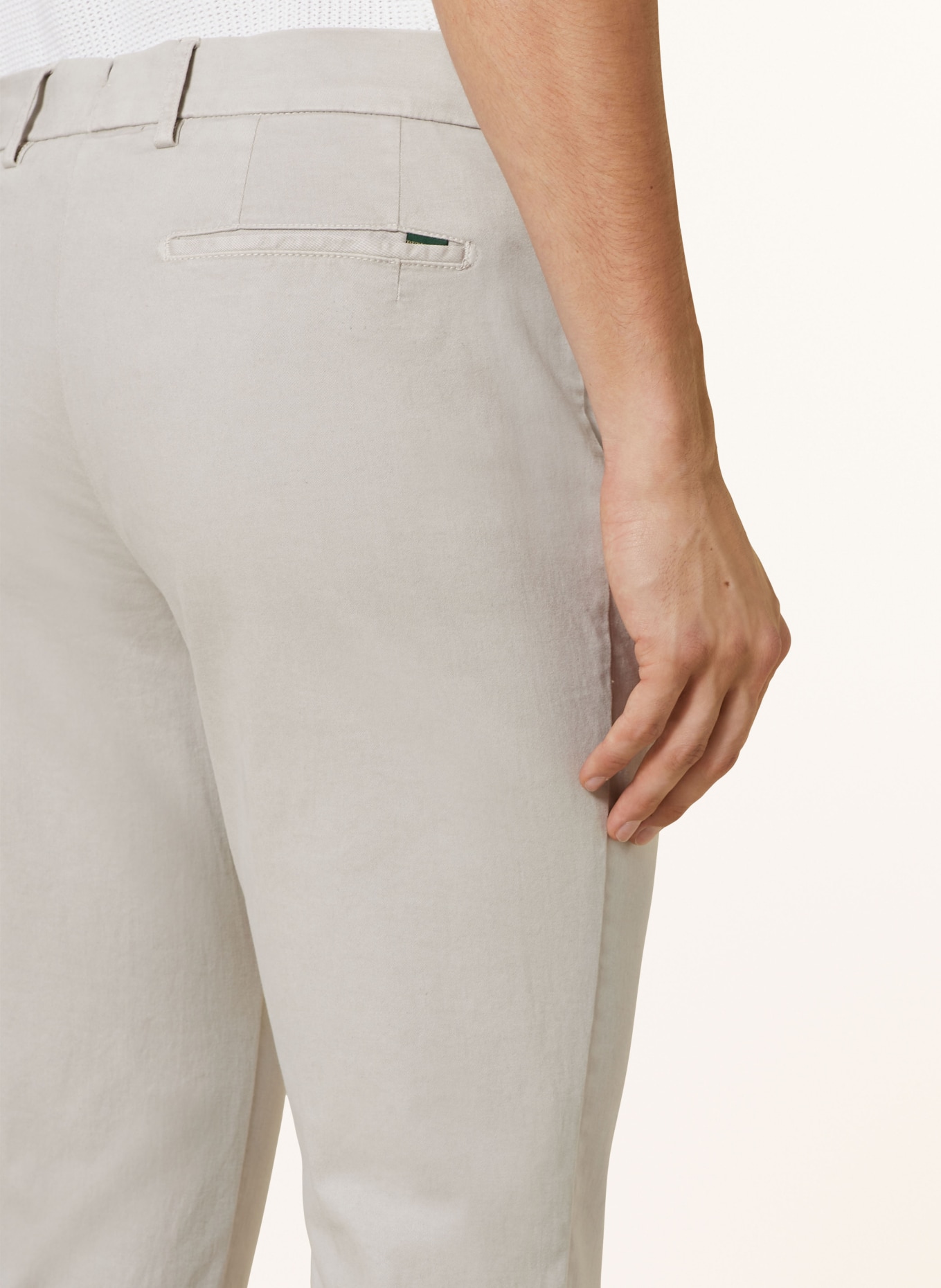 BERWICH Chino Extra Slim Fit, Farbe: CREME (Bild 6)