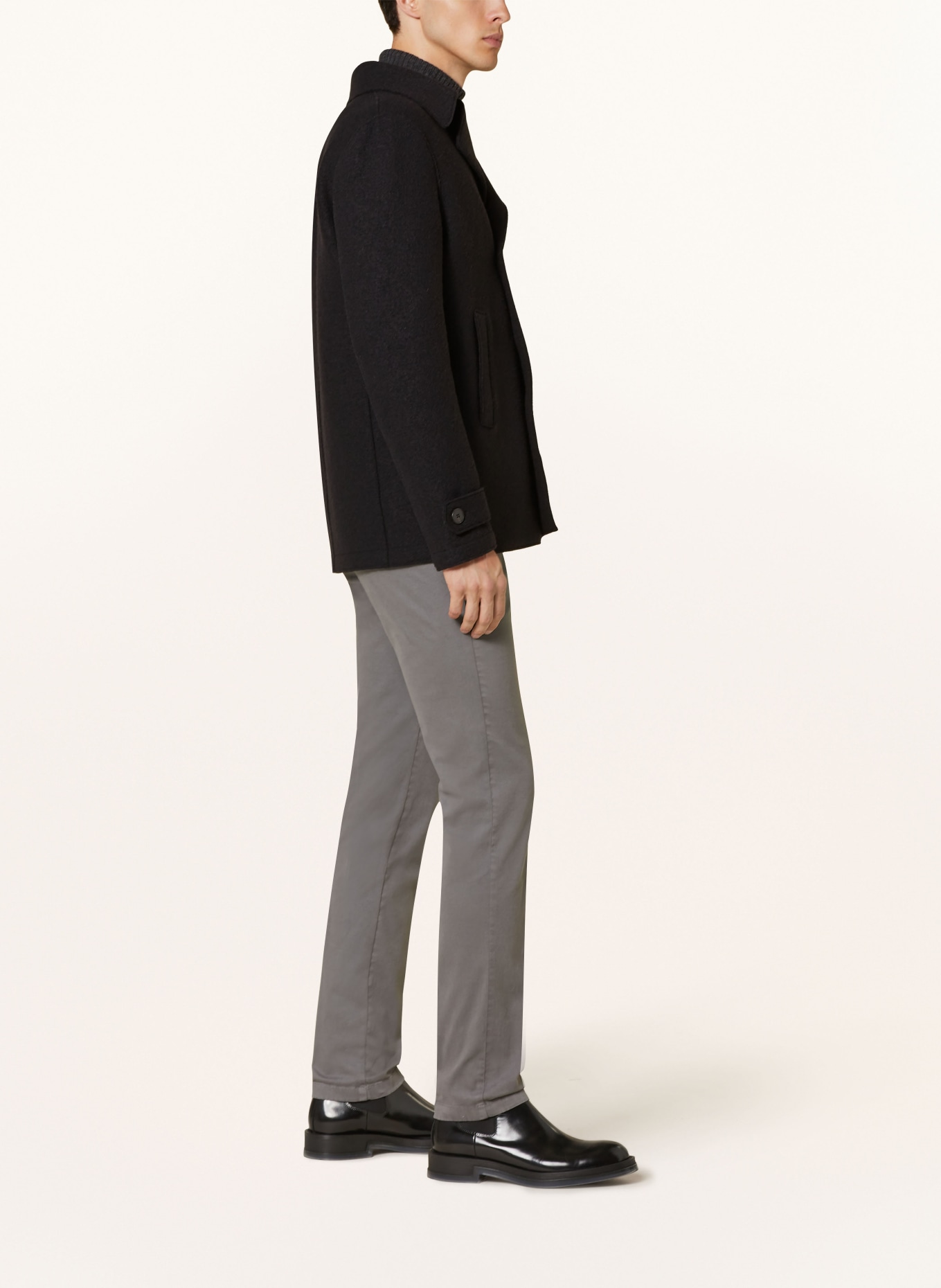 BERWICH Chinos extra slim fit, Color: GRAY (Image 4)