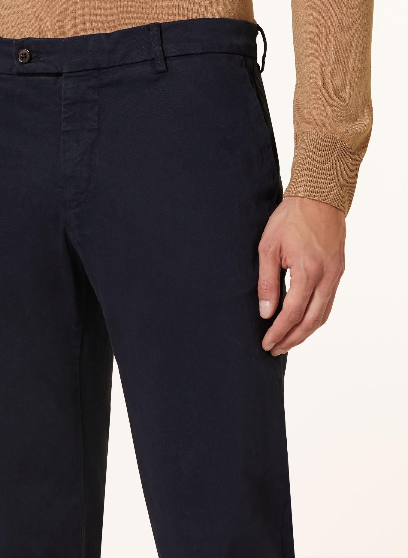 BERWICH Chinos extra slim fit, Color: DARK BLUE (Image 5)