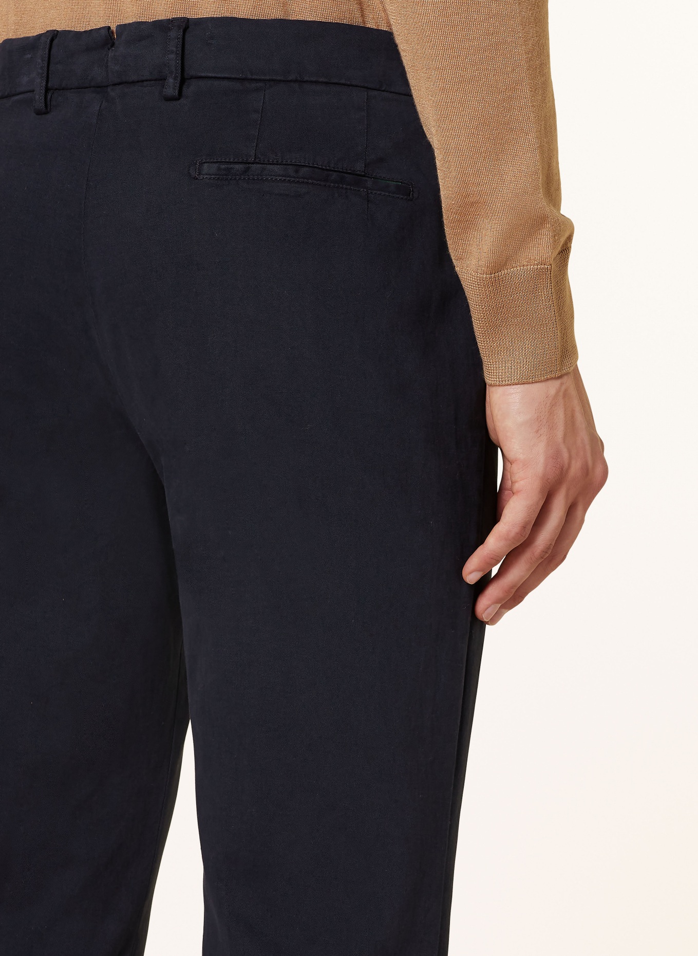 BERWICH Chinos extra slim fit, Color: DARK BLUE (Image 6)