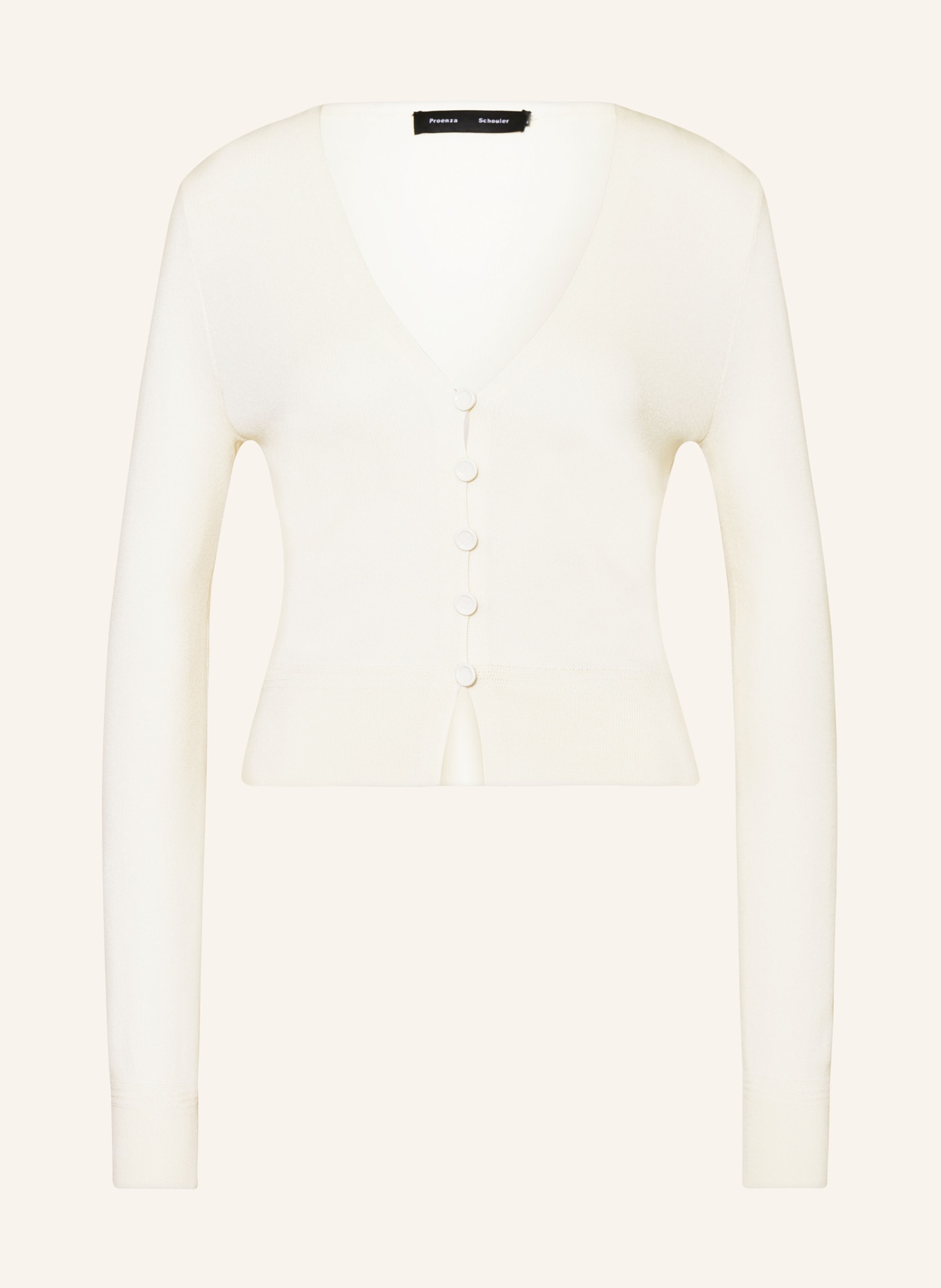 Proenza Schouler Strickjacke ADDIE: ECRU
