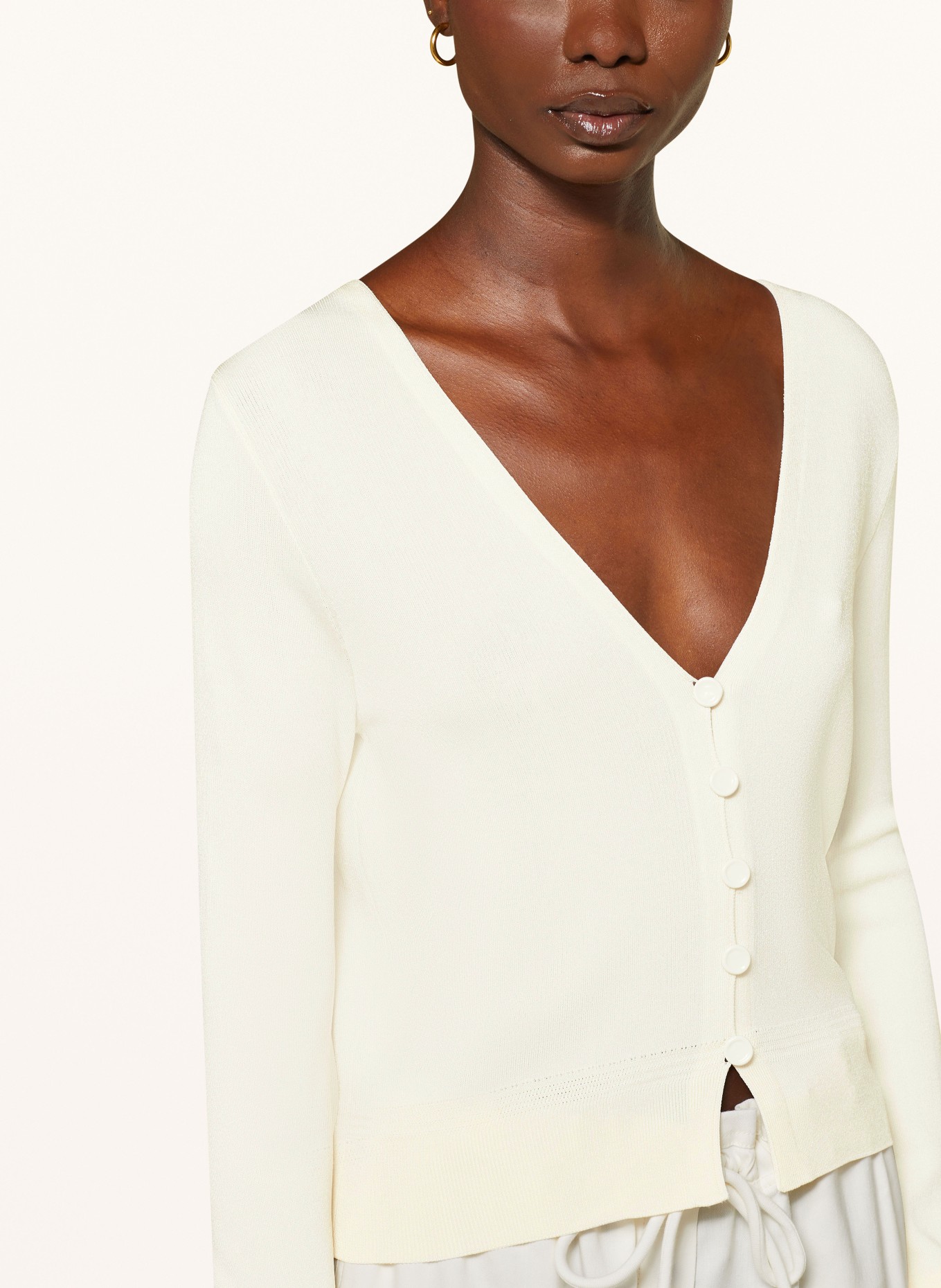 Proenza Schouler Strickjacke ADDIE: ECRU