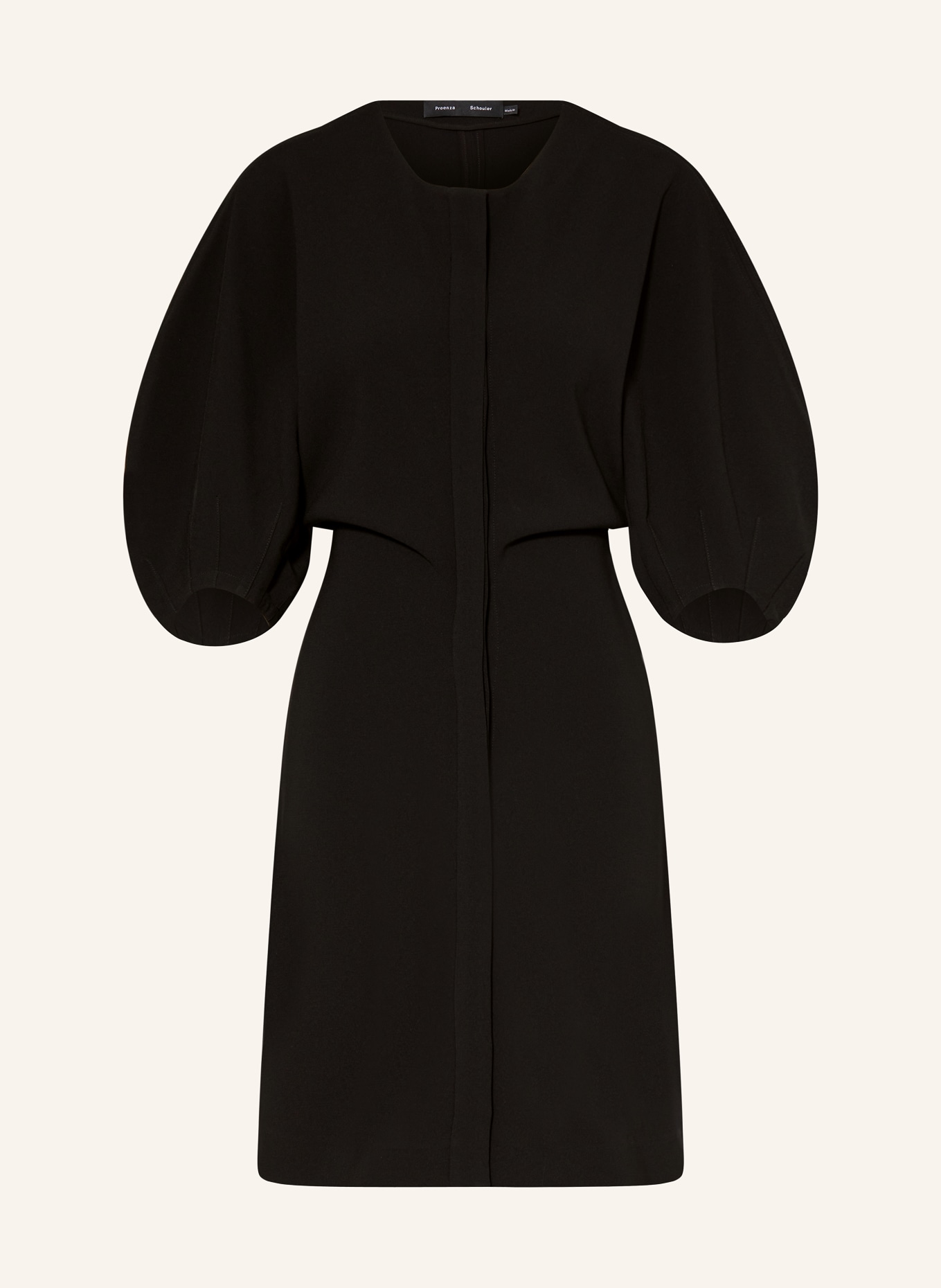 Proenza Schouler Sukienka GOLDIE: CZARNY