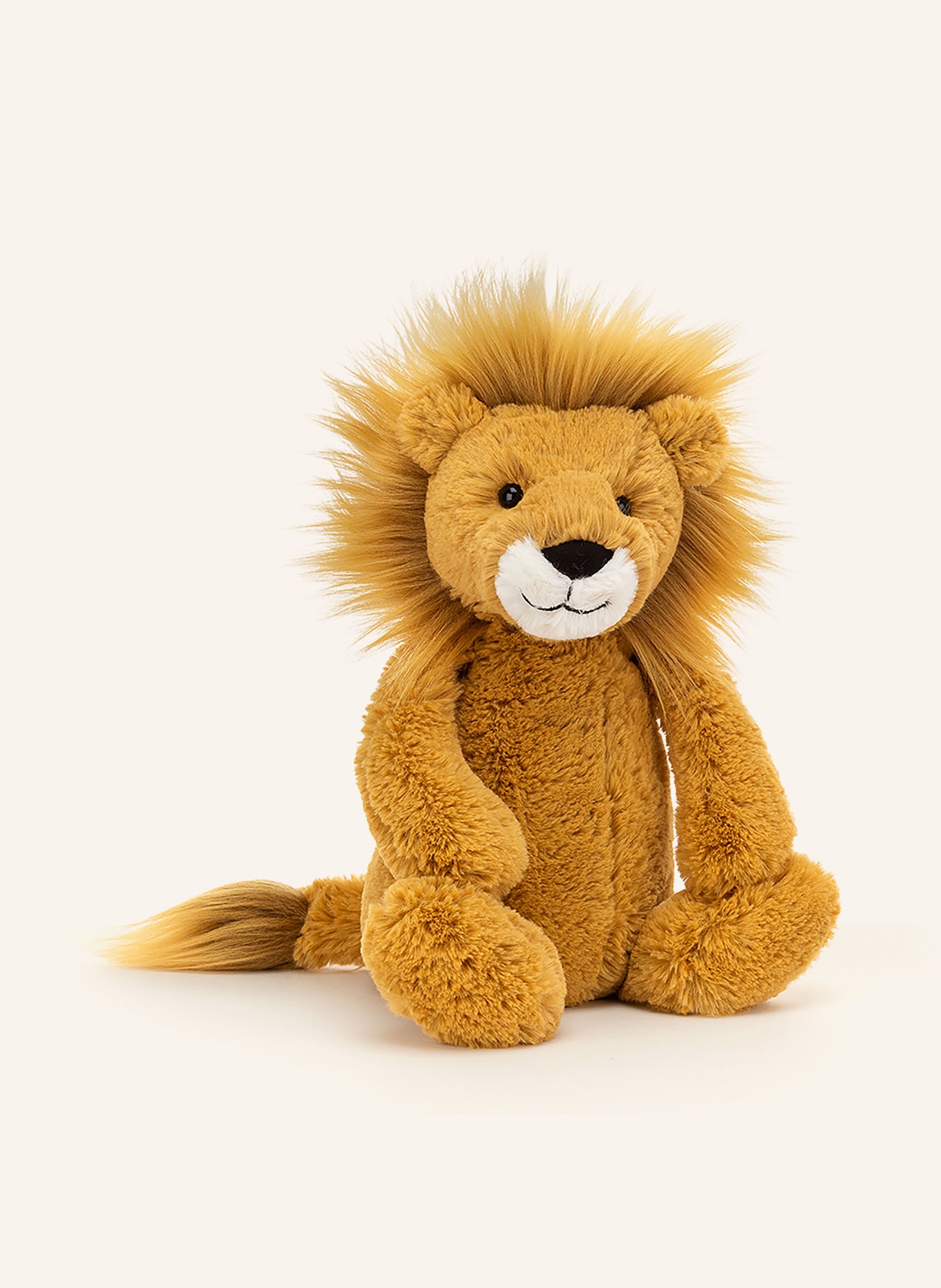 Jellycat Maskotka pluszowa lew BASHFUL LION MEDIUM, Kolor: CIEMNOŻÓŁTY (Obrazek 1)