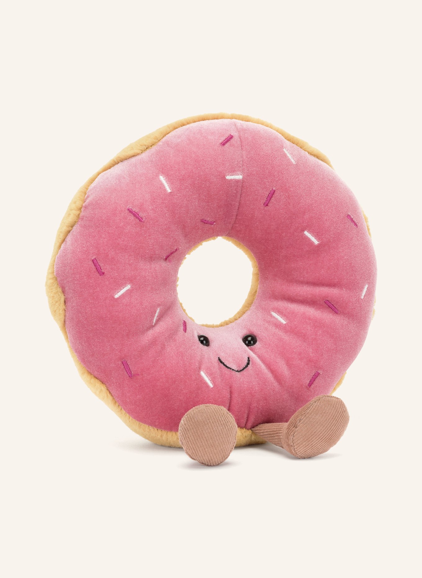 Jellycat Zabawka pluszowa AMUSEABLES DOUGHNUT: POMARAŃCZOWY / MOCNORÓŻOWY