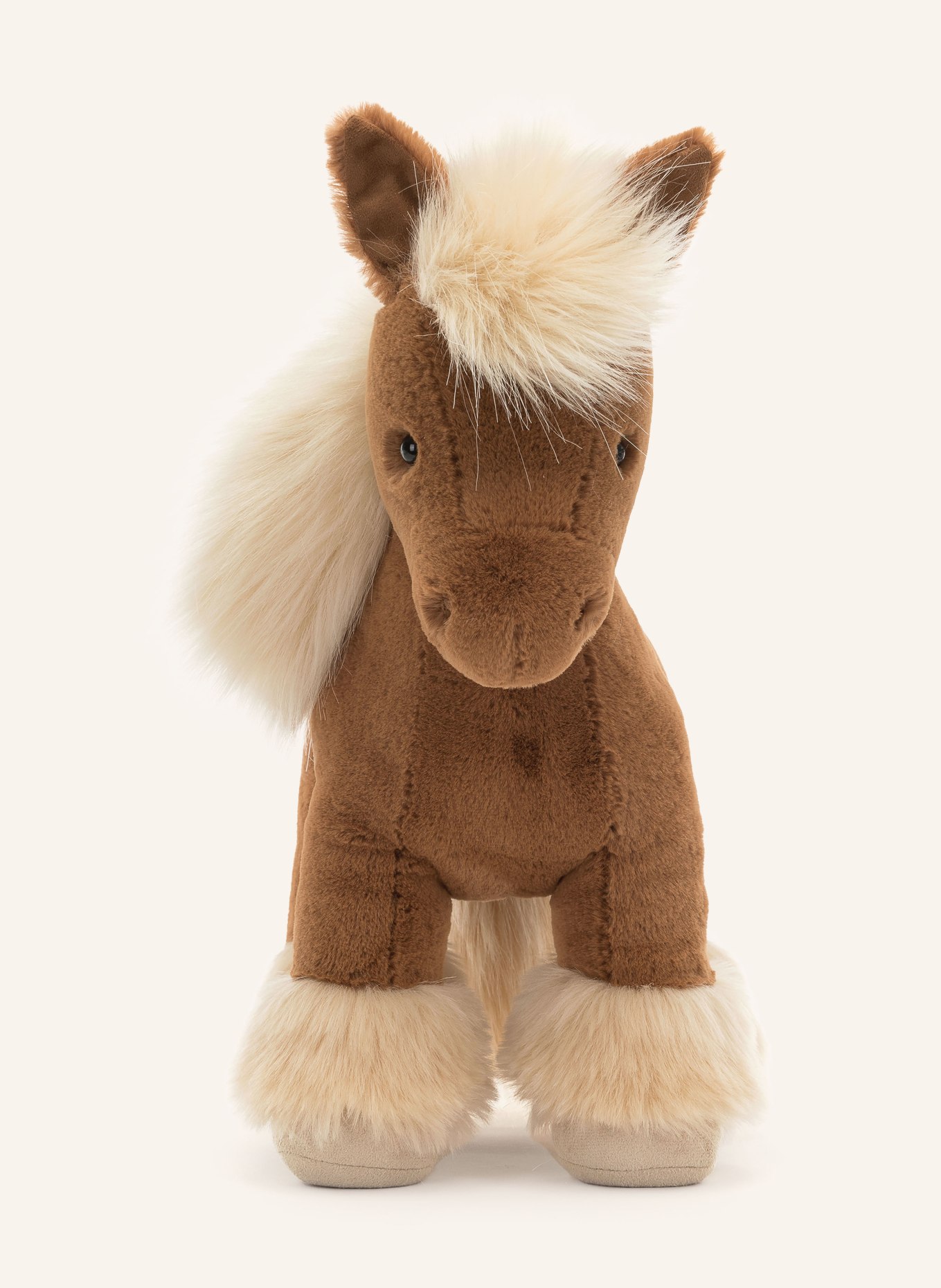 Jellycat Pferd-Kuscheltier FREYA PONY, Farbe: HELLBRAUN/ BRAUN (Bild 1)