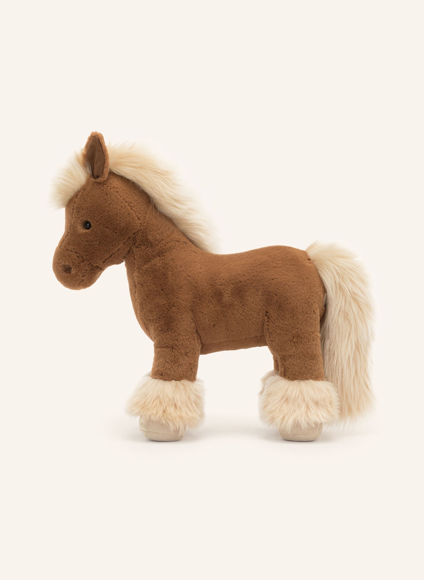 Jellycat Pferd-Kuscheltier FREYA PONY, Farbe: HELLBRAUN/ BRAUN (Bild 3)