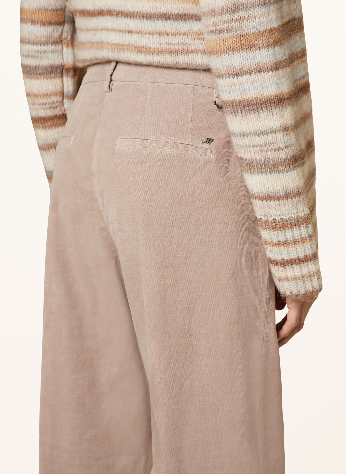 MASON'S Wide leg trousers NEW YORK, Color: BEIGE (Image 5)