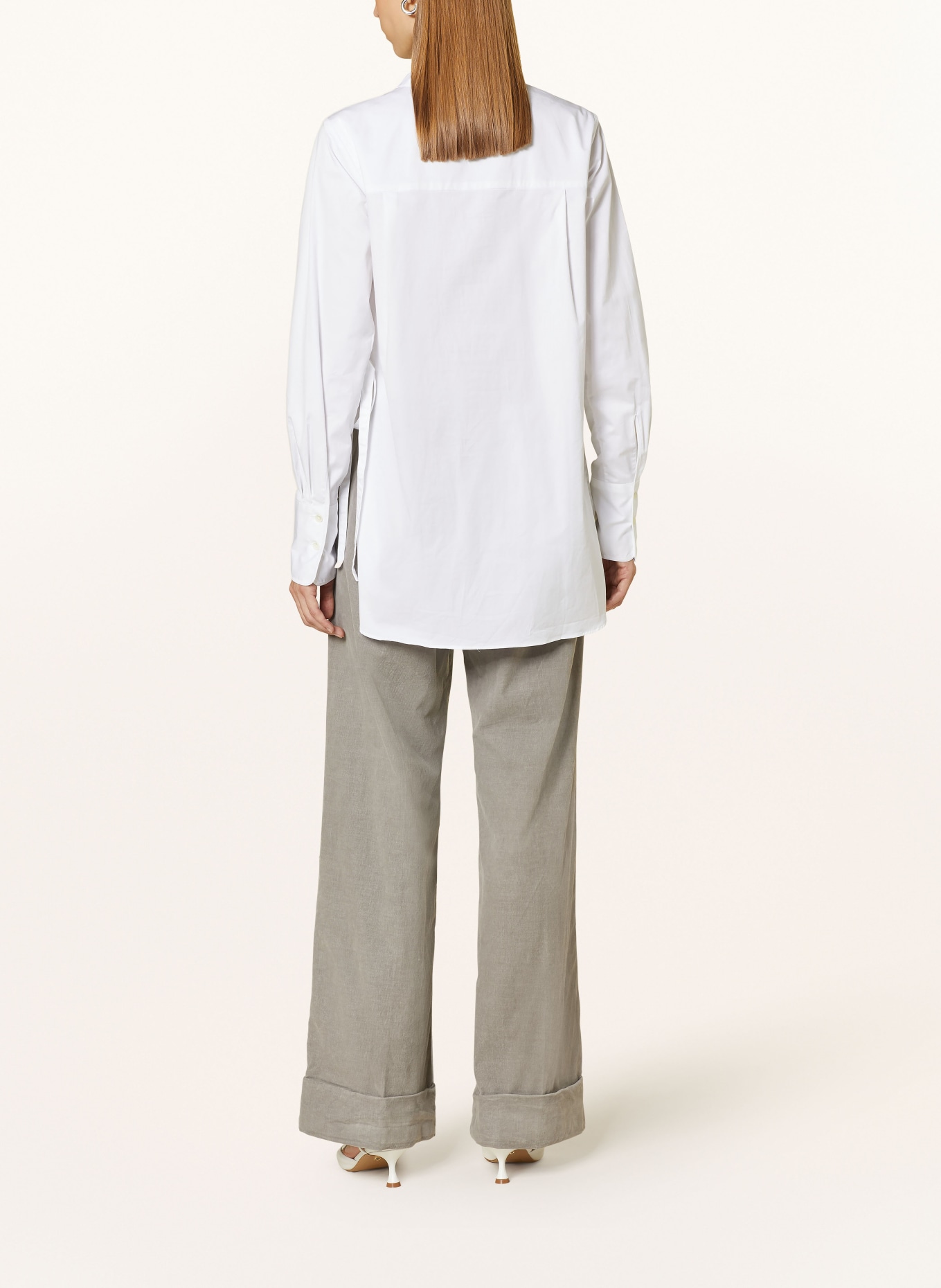 MASON'S Wide leg trousers NEW YORK, Color: GRAY (Image 3)