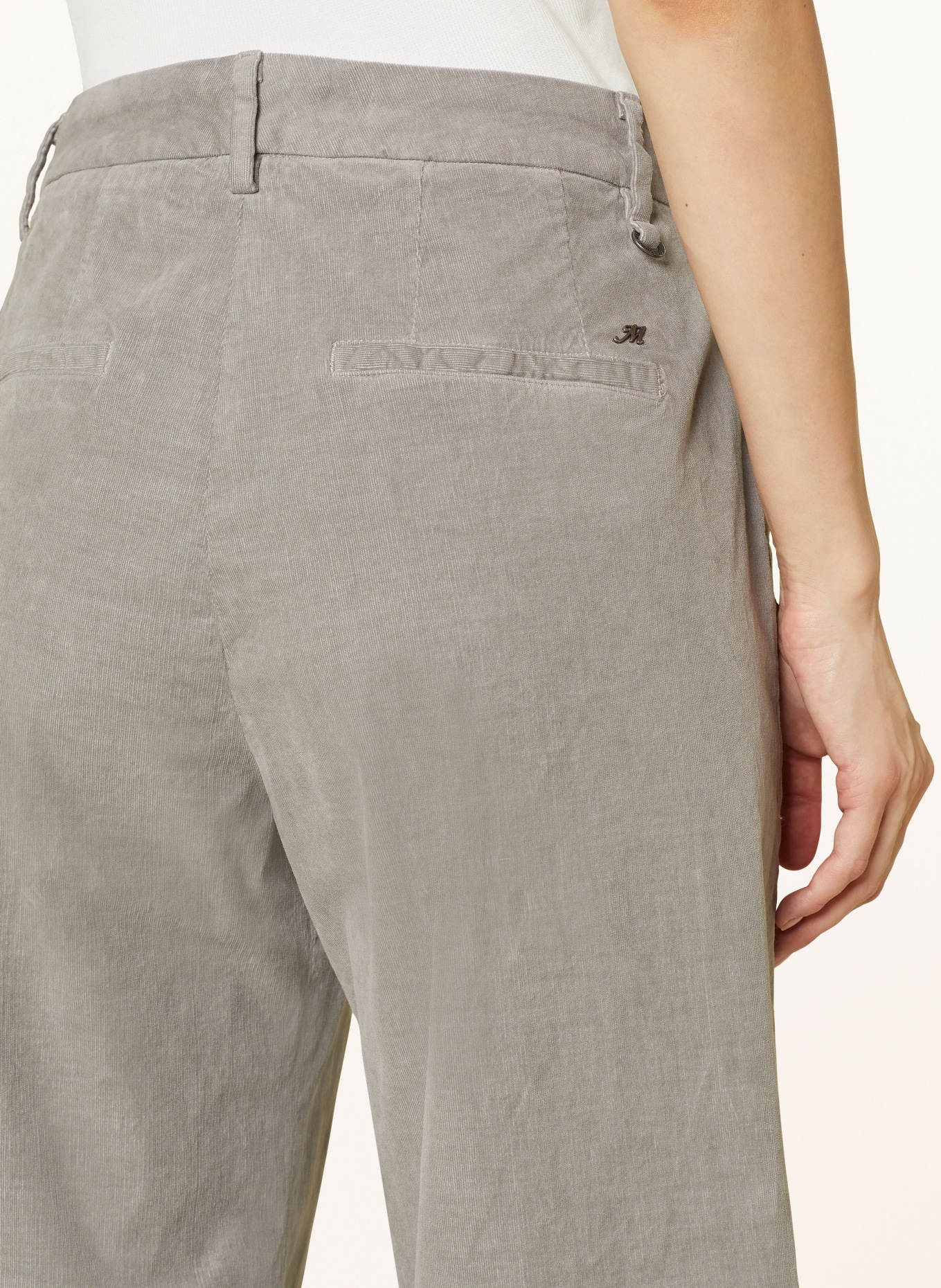 MASON'S Wide leg trousers NEW YORK, Color: GRAY (Image 6)