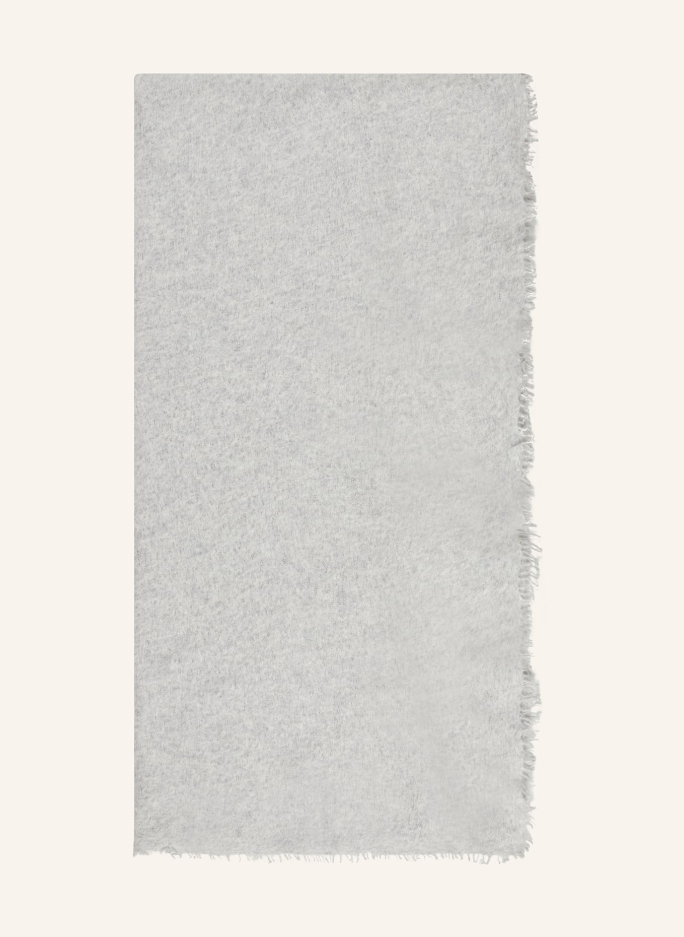 PURSCHOEN Cashmere-Schal: HELLGRAU
