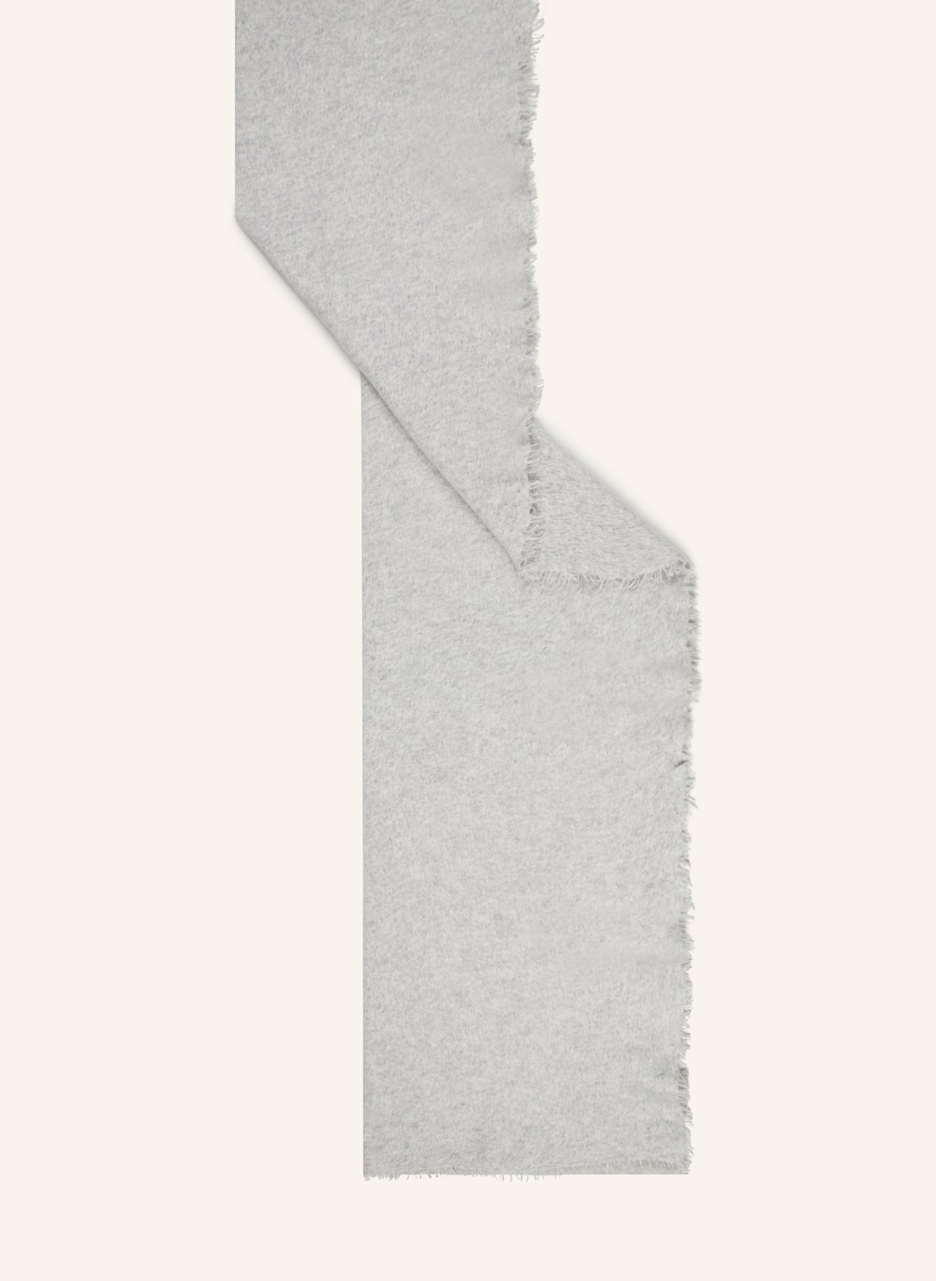 PURSCHOEN Cashmere-Schal: HELLGRAU