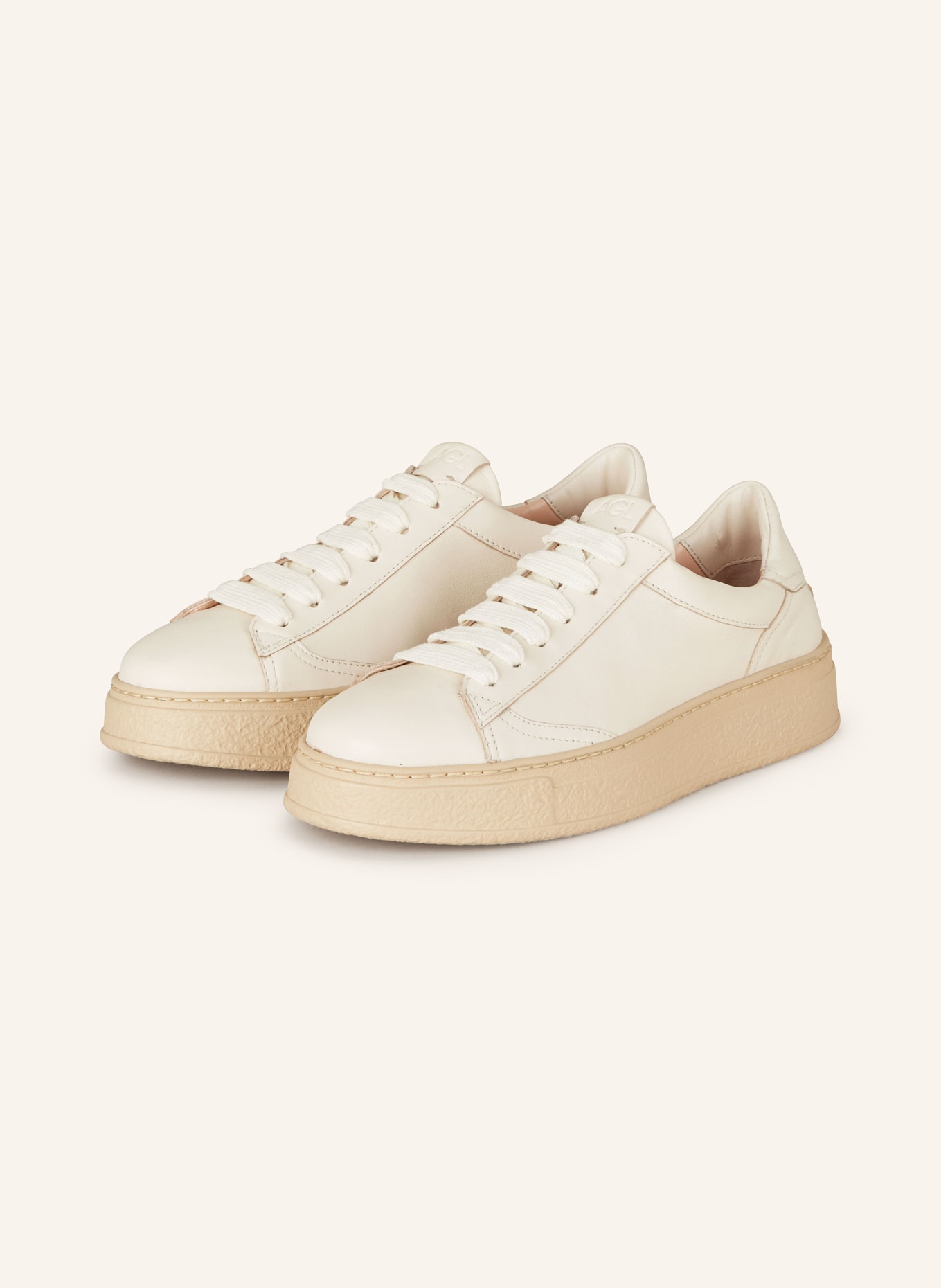 AGL Sneakers GIULY, Color: CREAM (Image 1)