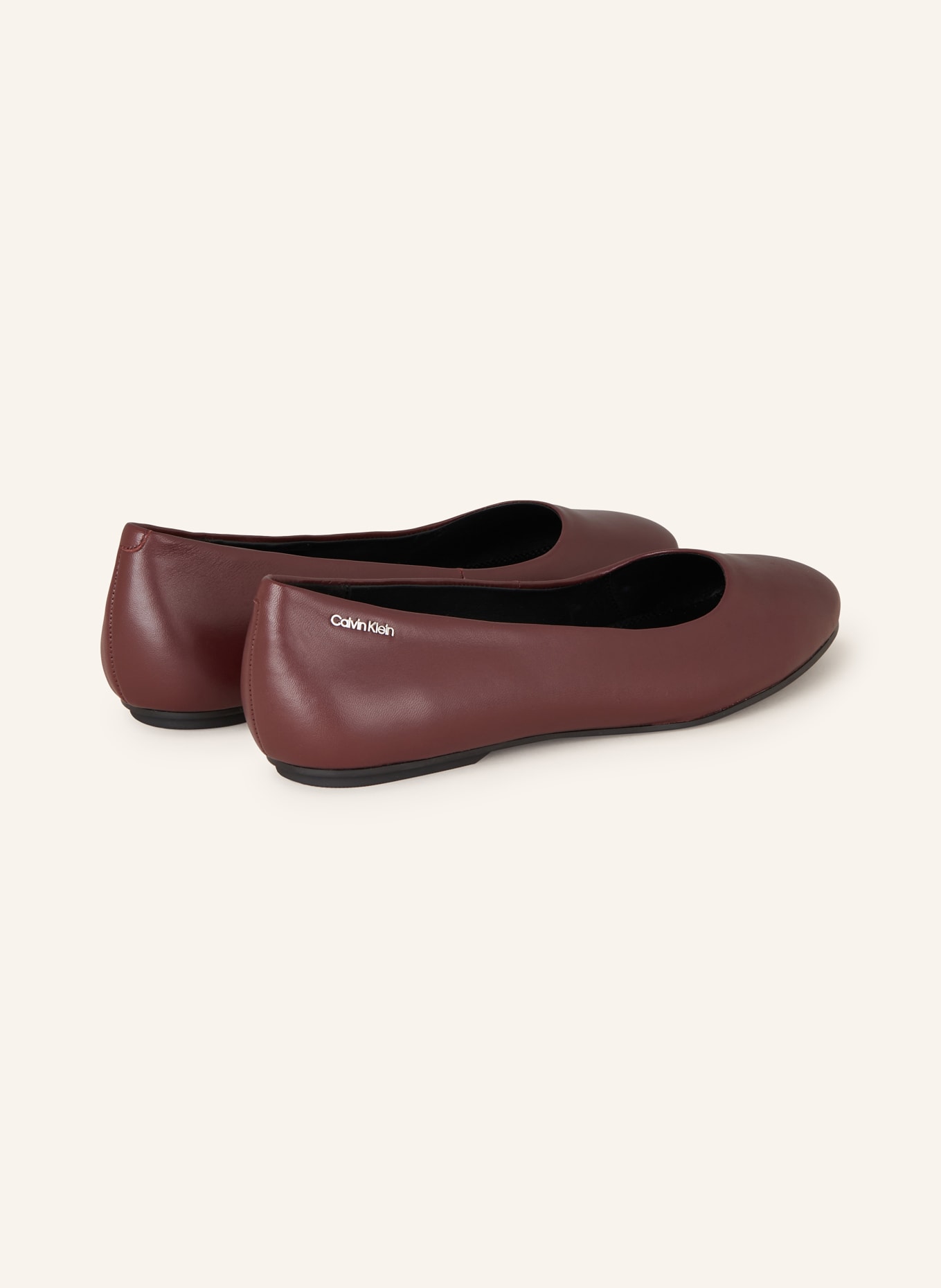 Calvin Klein Ballerinas, Farbe: DUNKELROT (Bild 2)