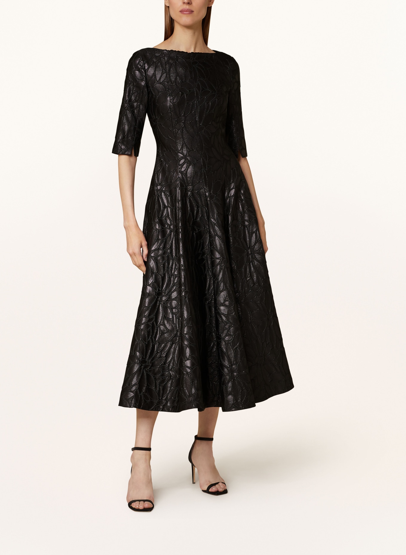 TALBOT RUNHOF Evening dress: BLACK