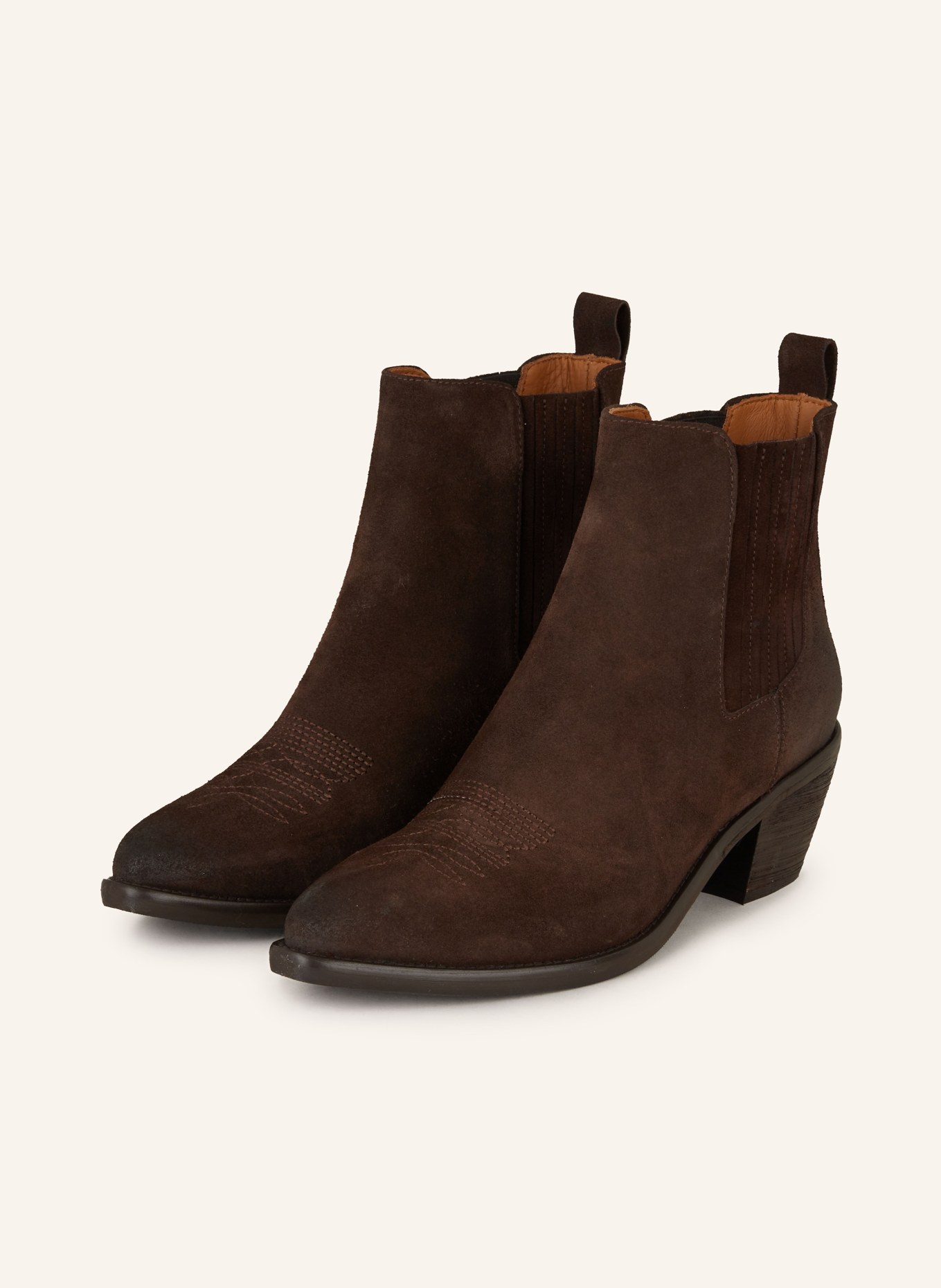 THEA MIKA Cowboy Boots, Farbe: BRAUN (Bild 1)