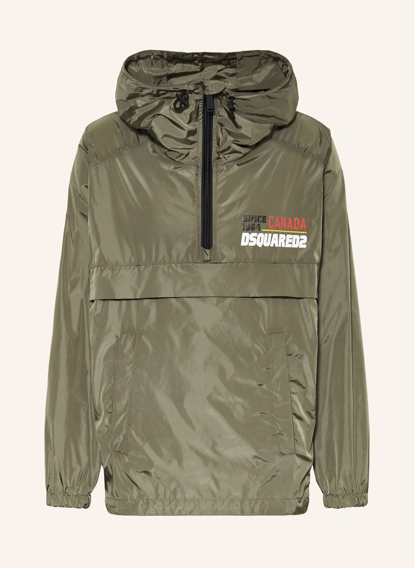 DSQUARED2 Anorak jacket, Color: OLIVE (Image 1)