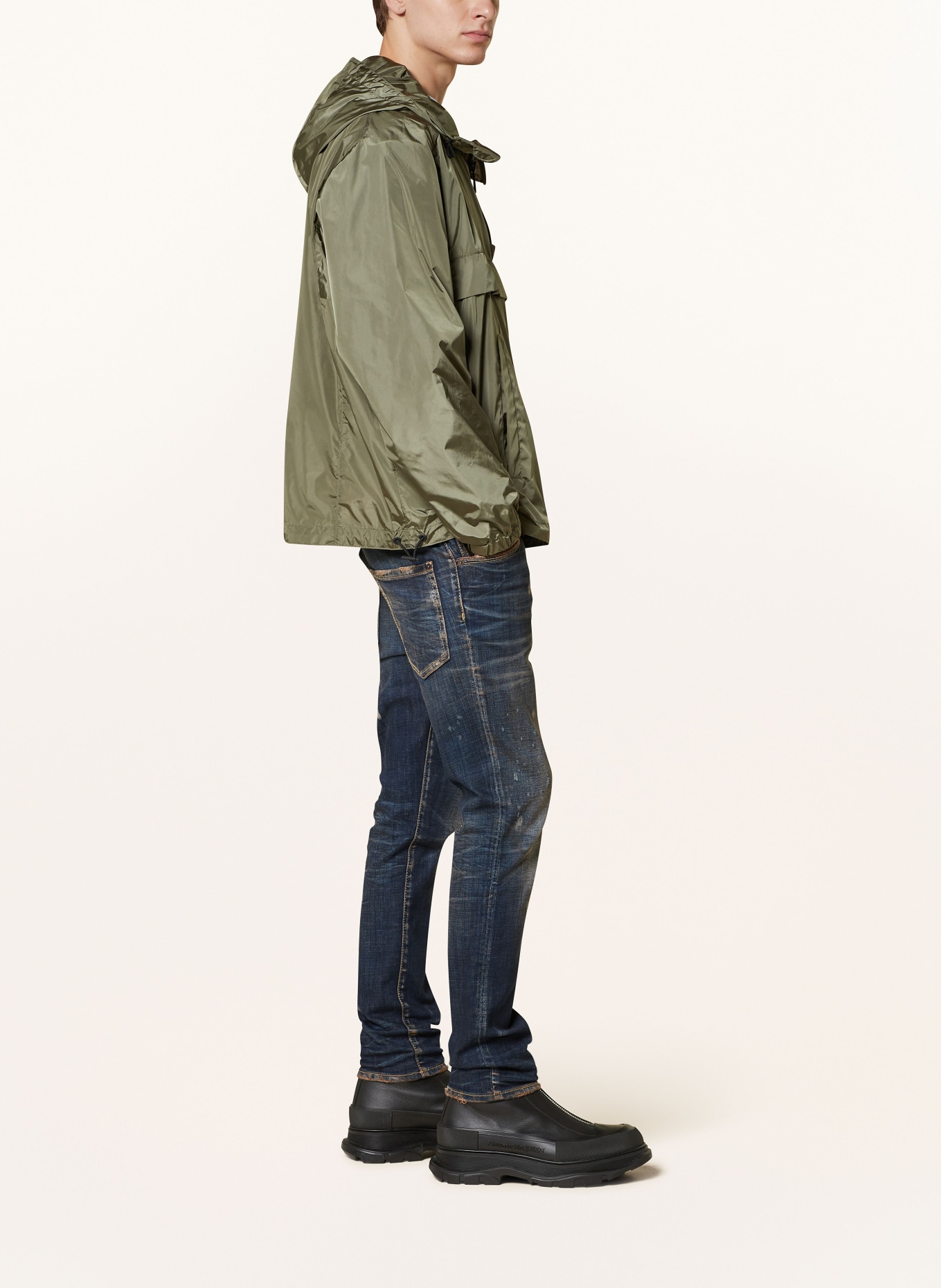 DSQUARED2 Anorak jacket, Color: OLIVE (Image 4)