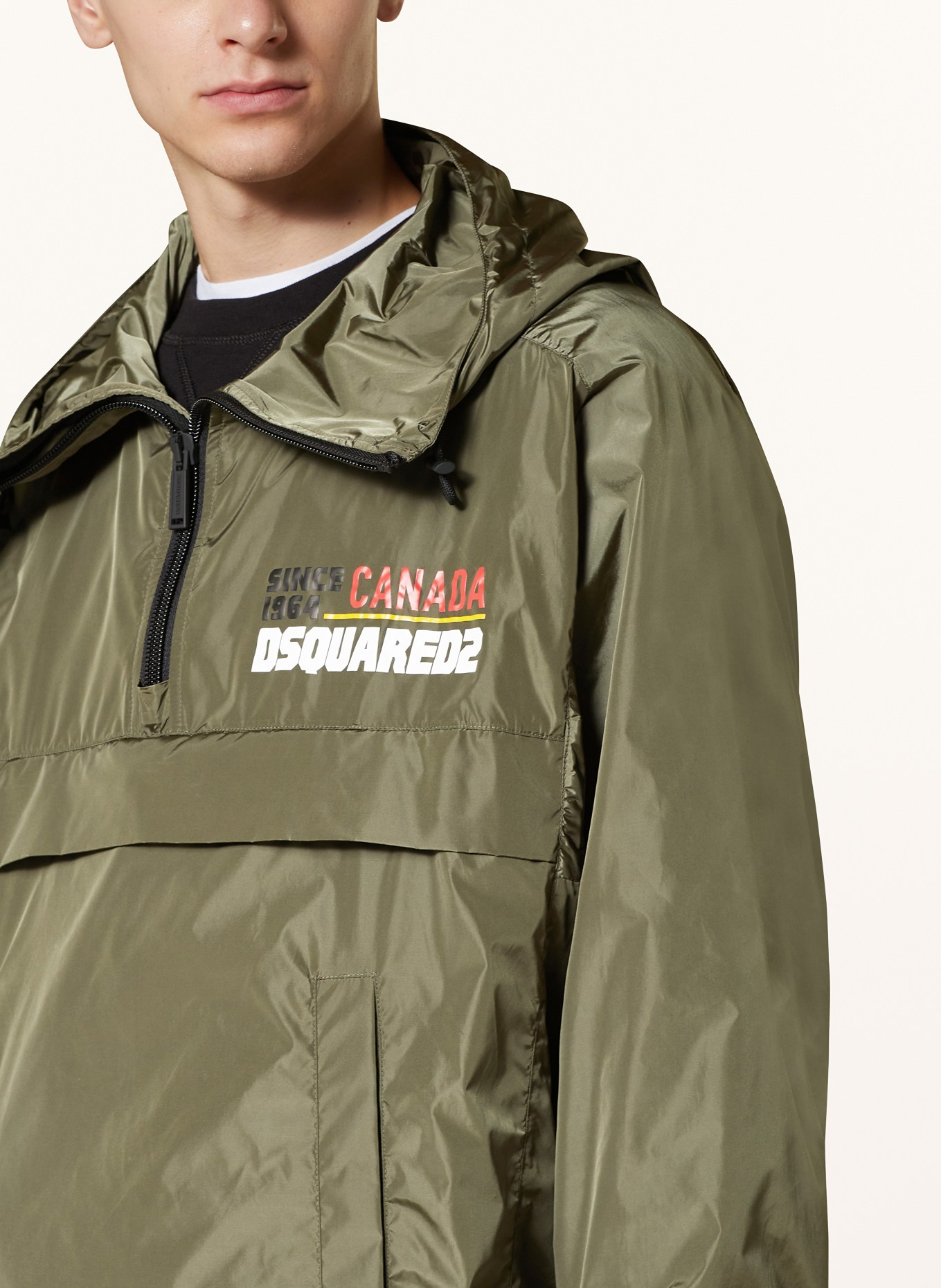 DSQUARED2 Anorak jacket, Color: OLIVE (Image 5)