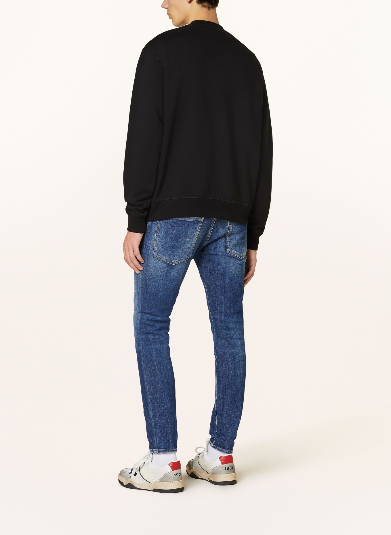 DSQUARED2 Jeans SUPER TWINKY Extra Slim Fit: 470 NAVY BLUE
