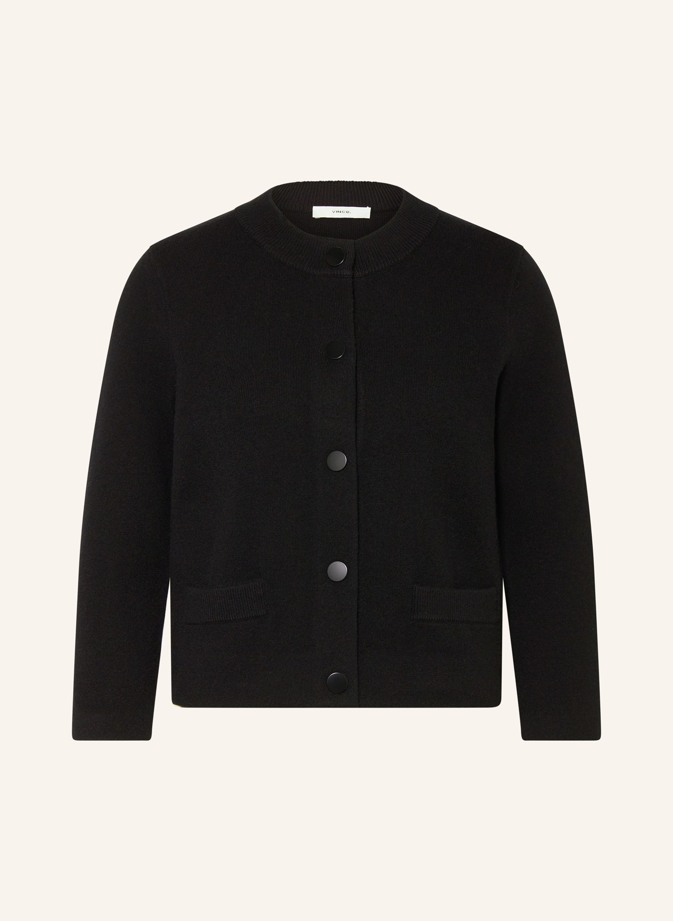 Vince black cardigan cheap