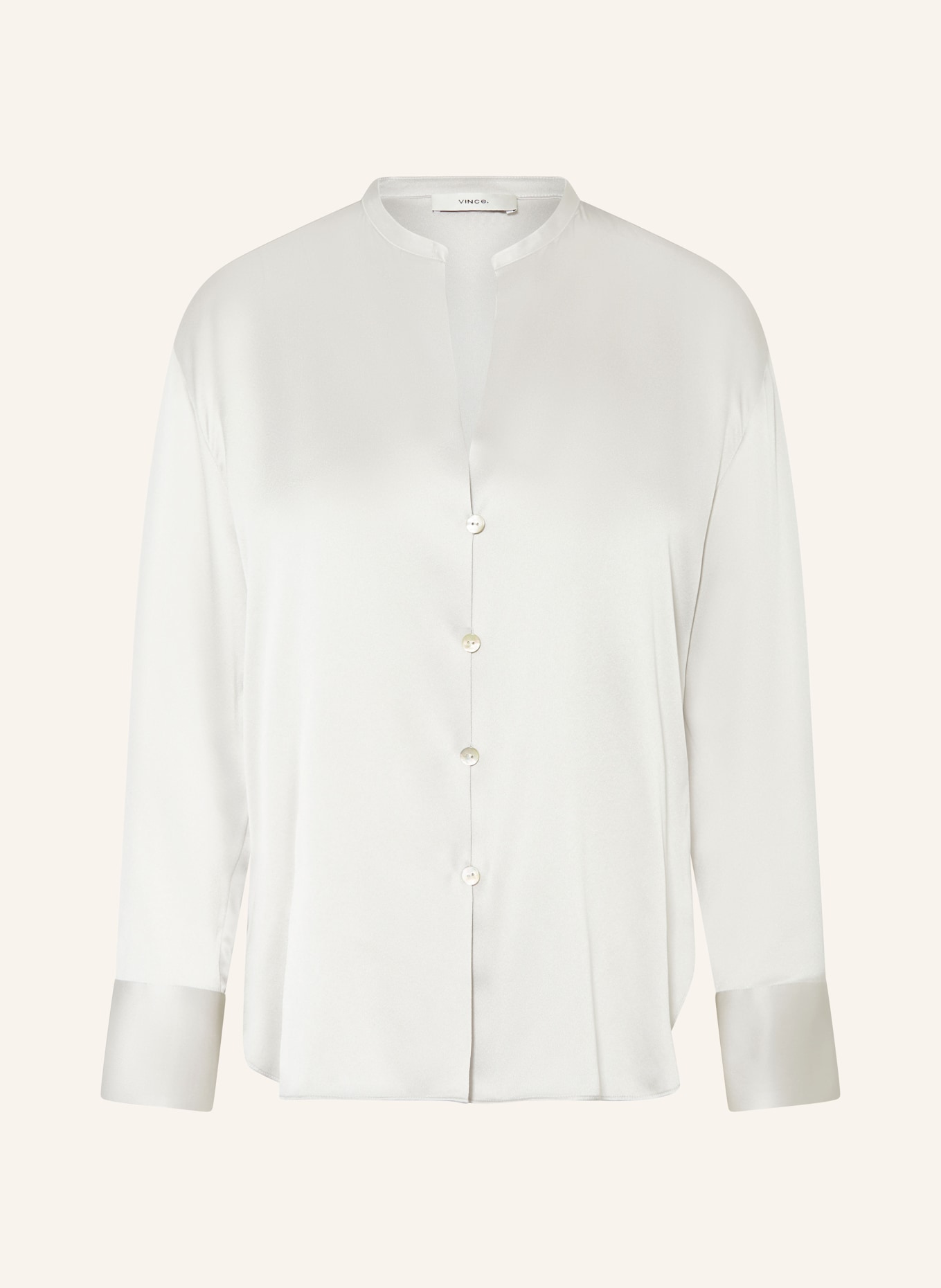 VINCE Silk blouse, Color: SILVER (Image 1)