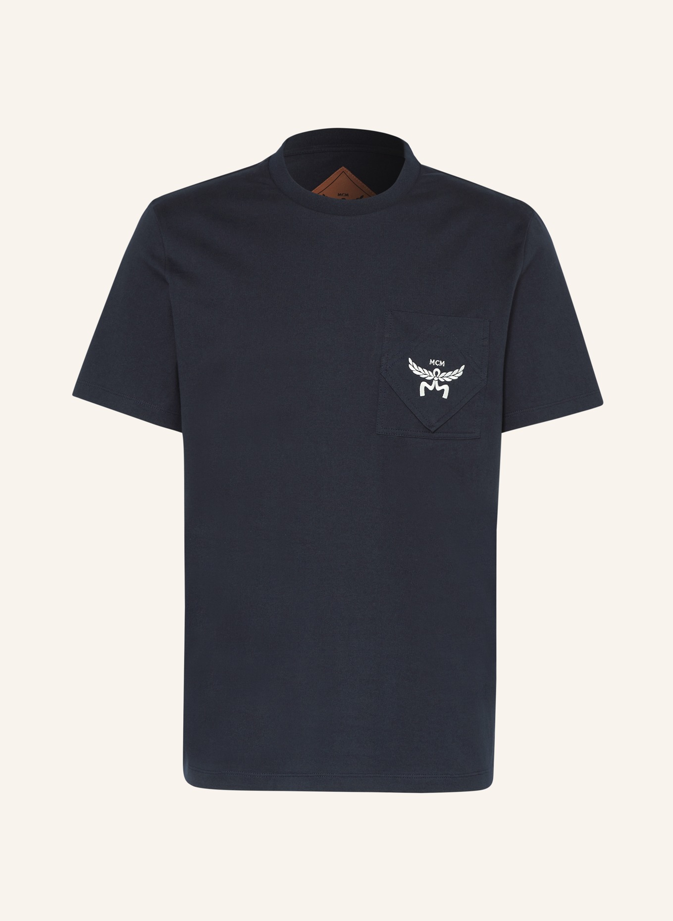 MCM T-shirt, Color: DARK BLUE (Image 1)